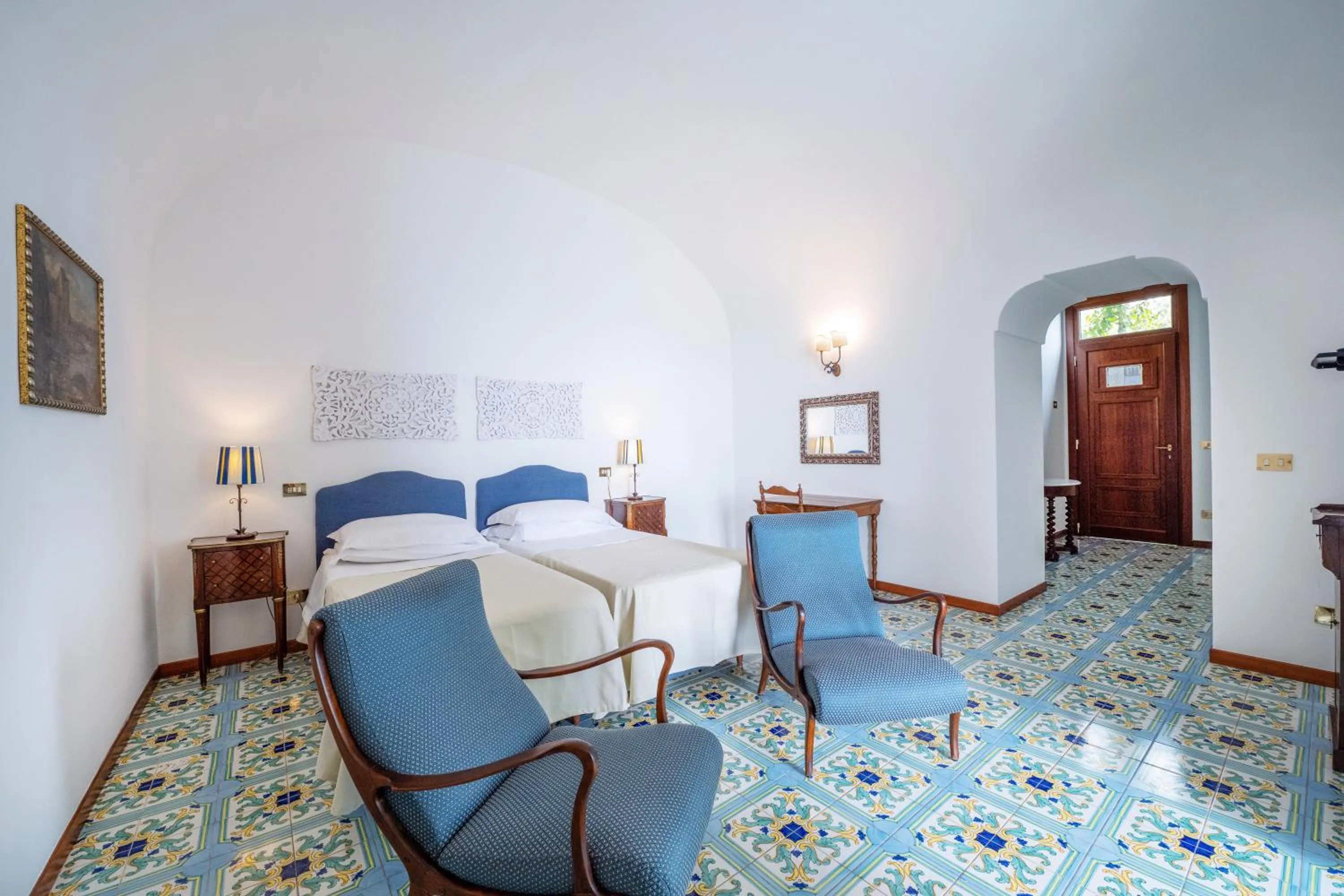 Bed in Hotel Belvedere