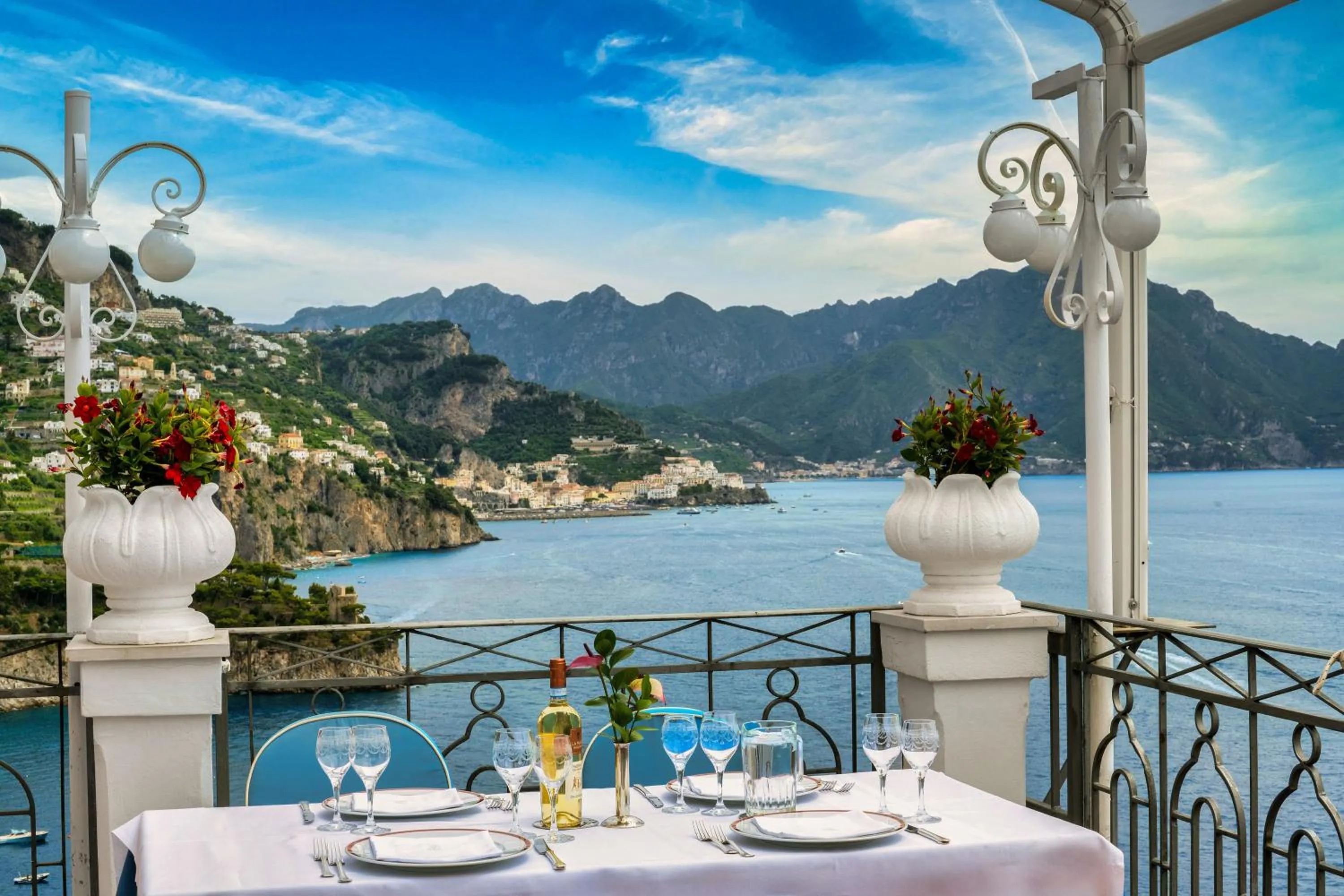 Dining area in Hotel Belvedere