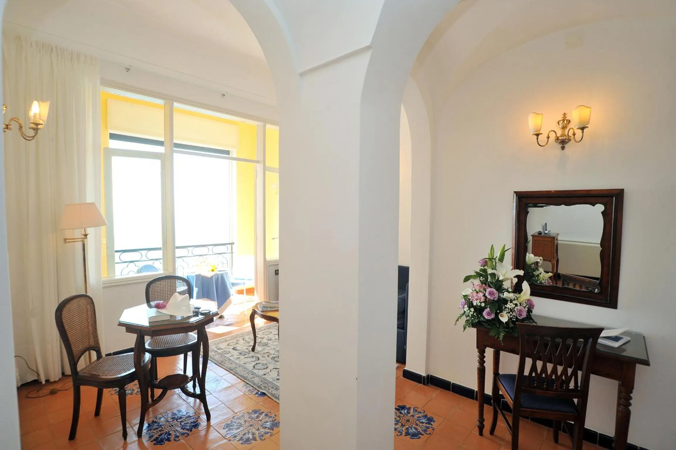 Decorative detail in Hotel Belvedere