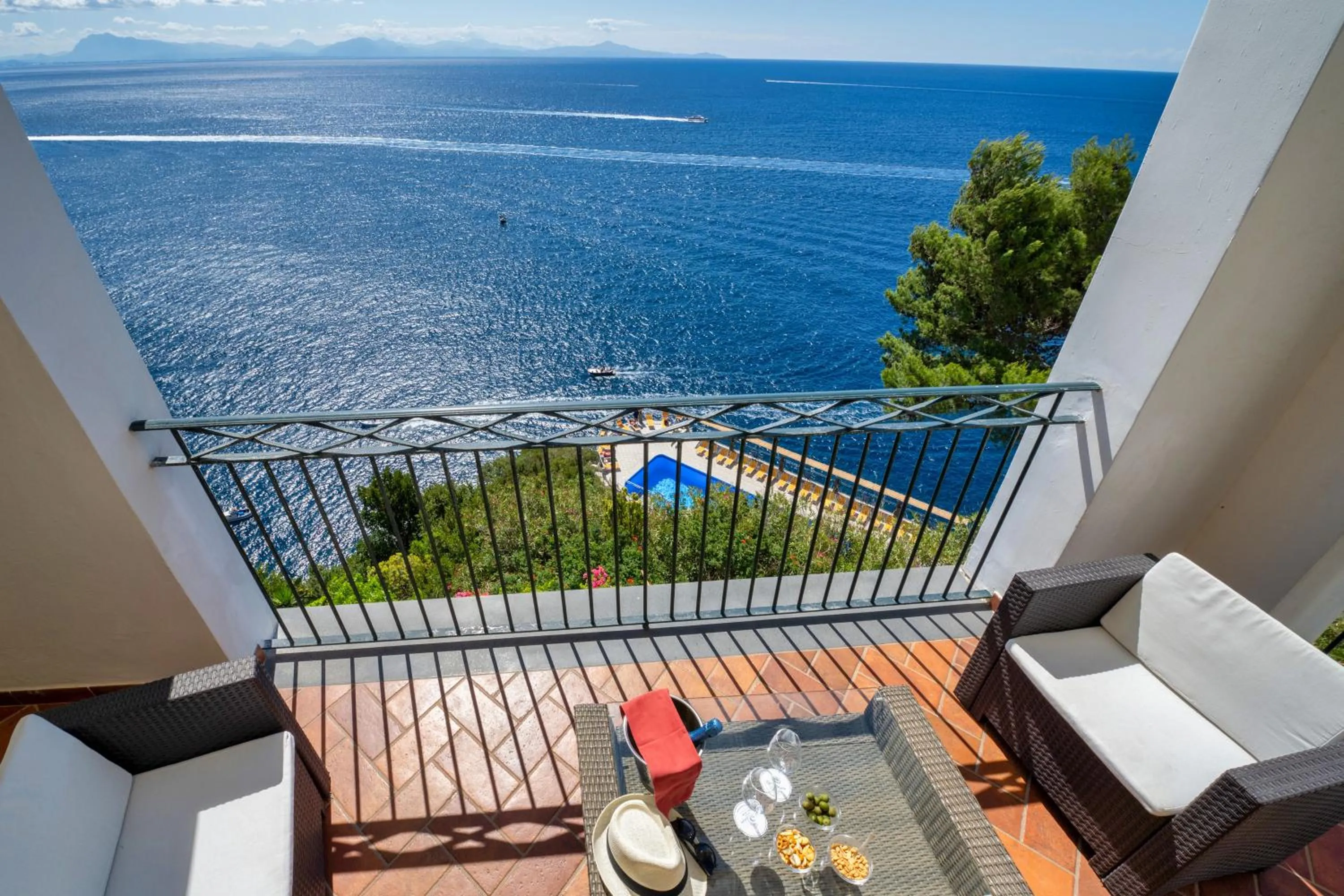 Natural landscape in Hotel Belvedere