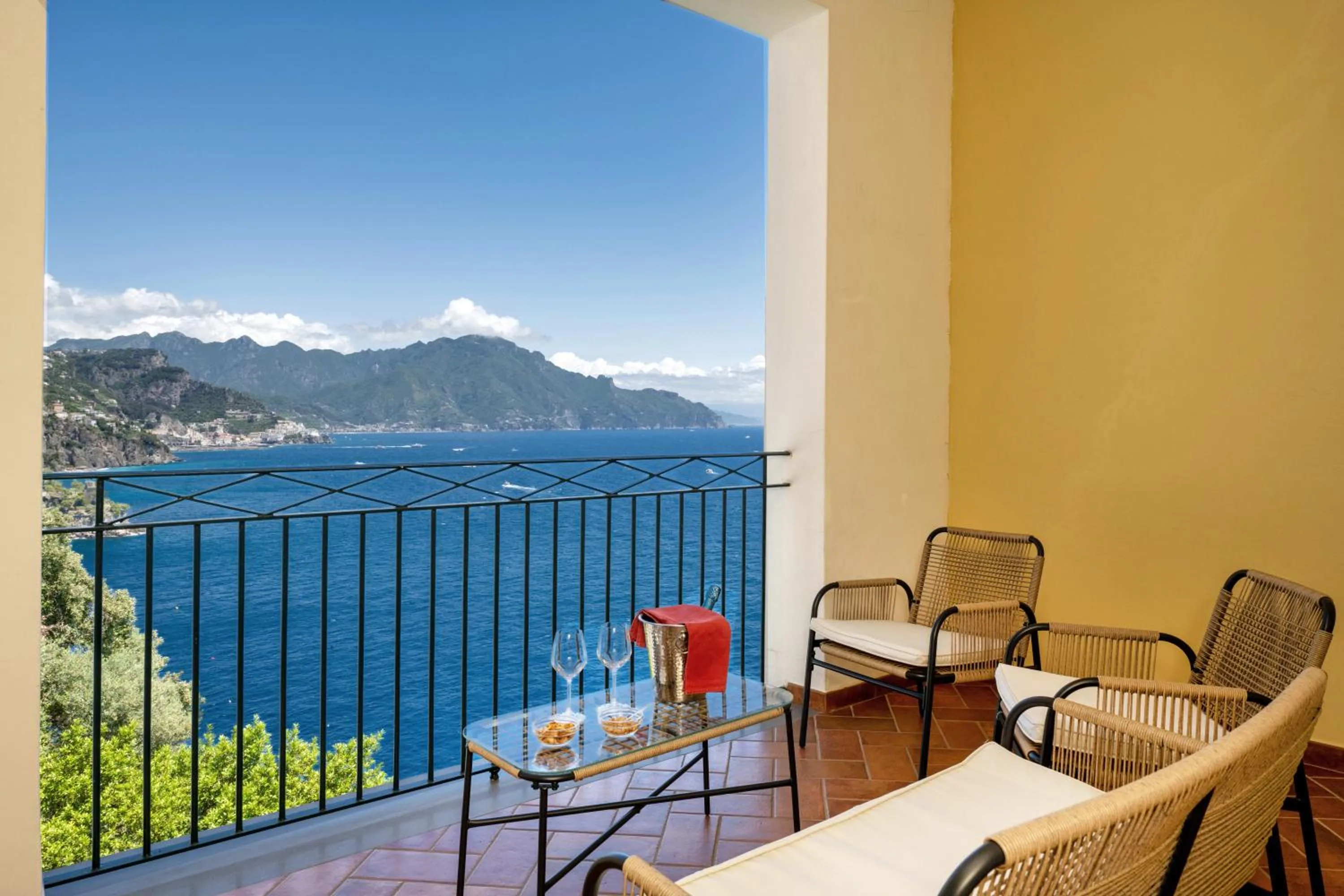 Balcony/Terrace in Hotel Belvedere