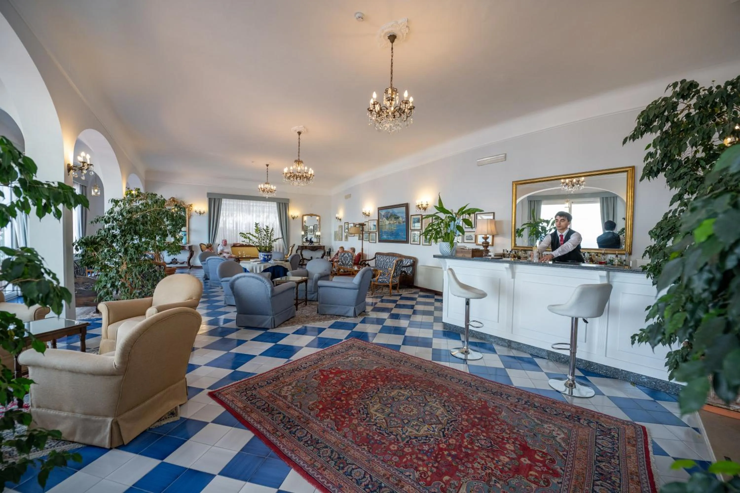 Lounge or bar in Hotel Belvedere