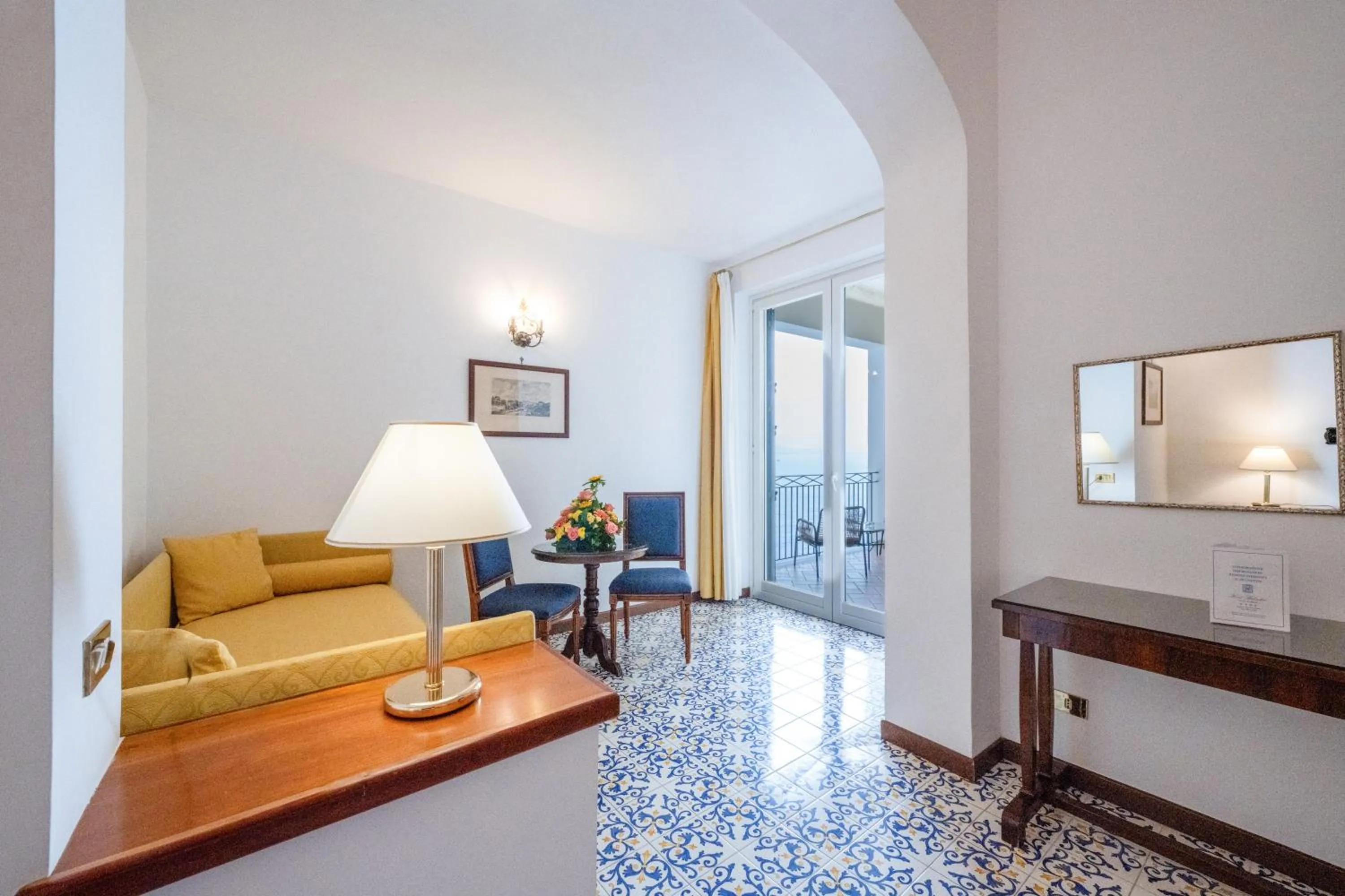 Living room in Hotel Belvedere