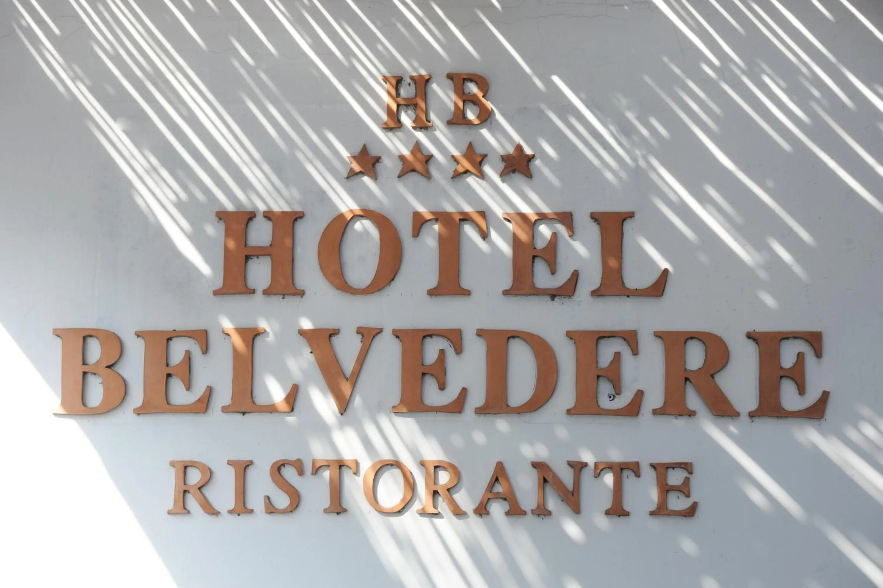 Property logo or sign in Hotel Belvedere