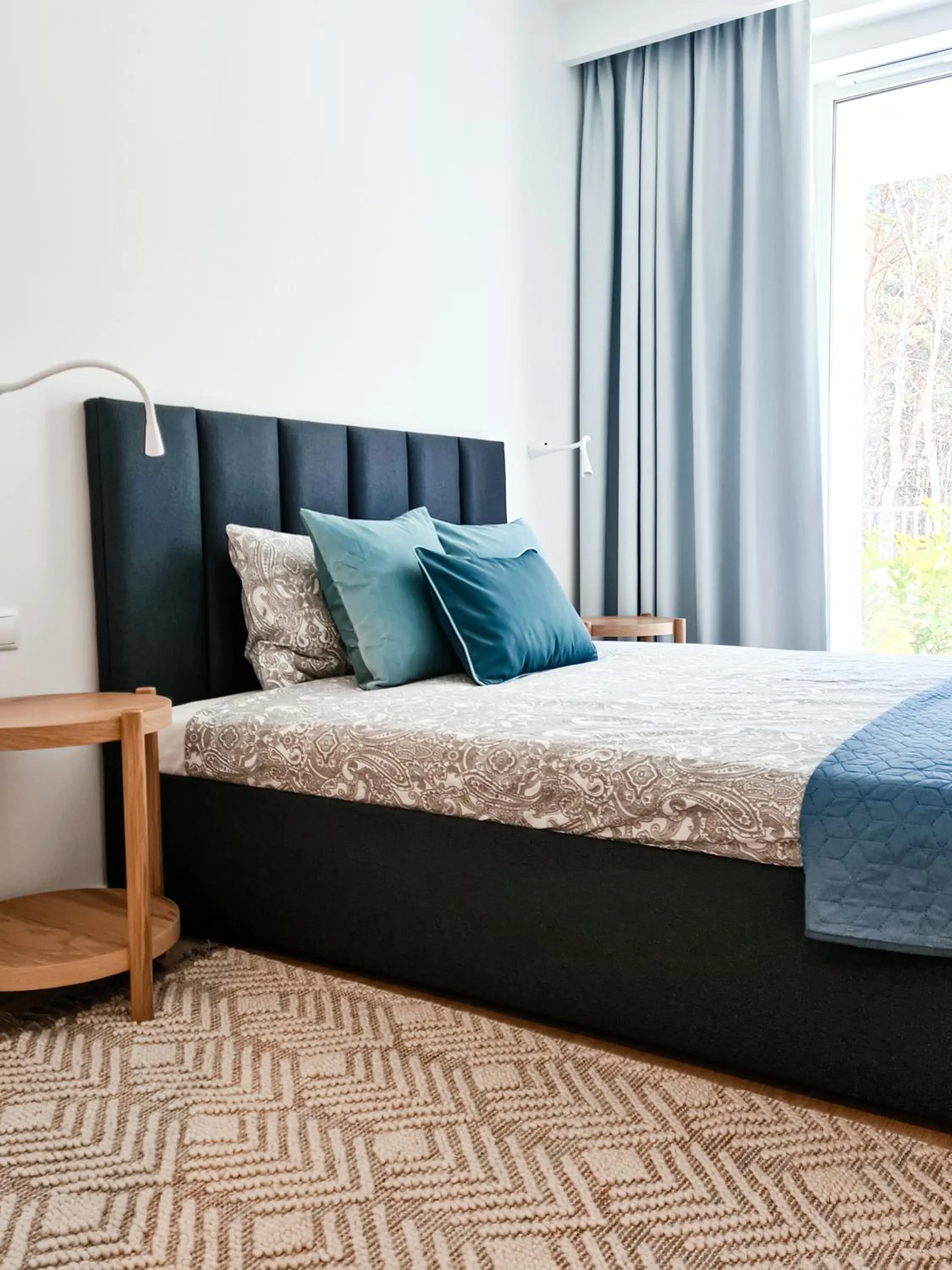 Bed in Apartment 1007 Rogowo Pearl