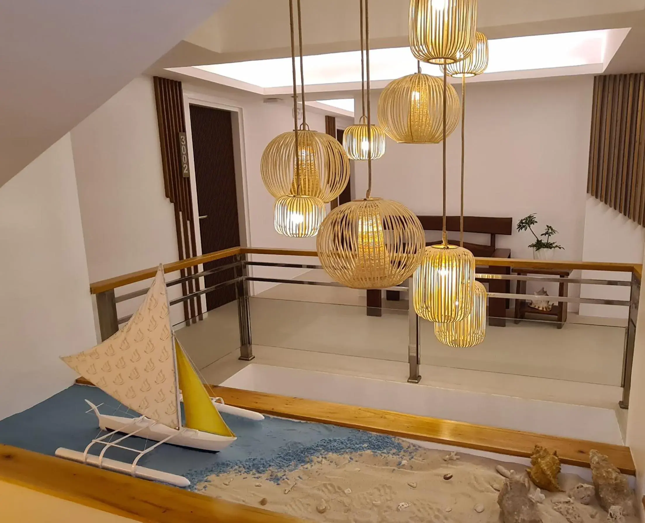 Bed in The Paragon Boracay Suites Bed in The Paragon Boracay Suites