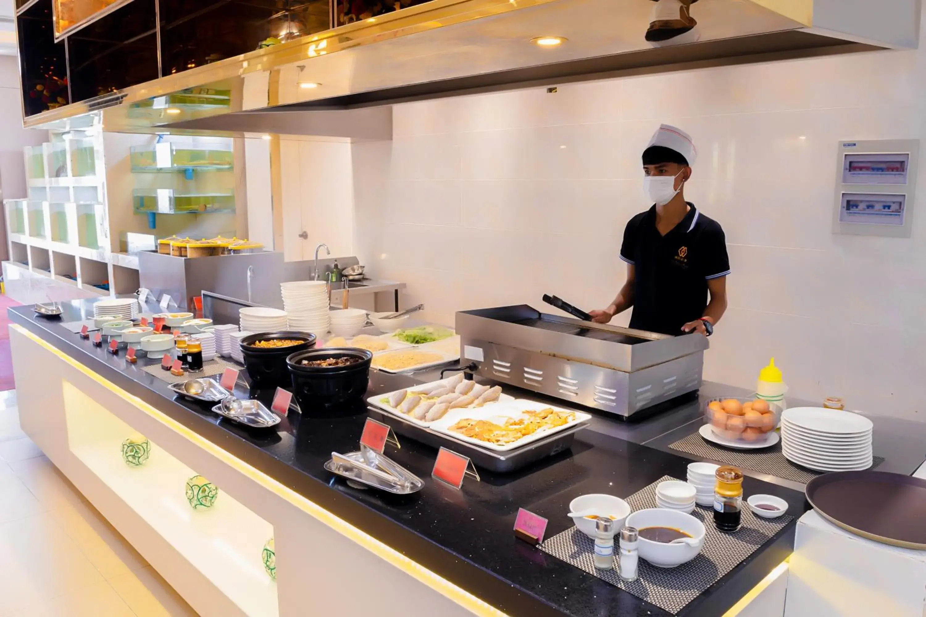 Restaurant/places to eat in Continental Xin Hao Hotel and Resort 洲际新濠酒店 Restaurant/places to eat in Continental Xin Hao Hotel and Resort 洲际新濠酒店