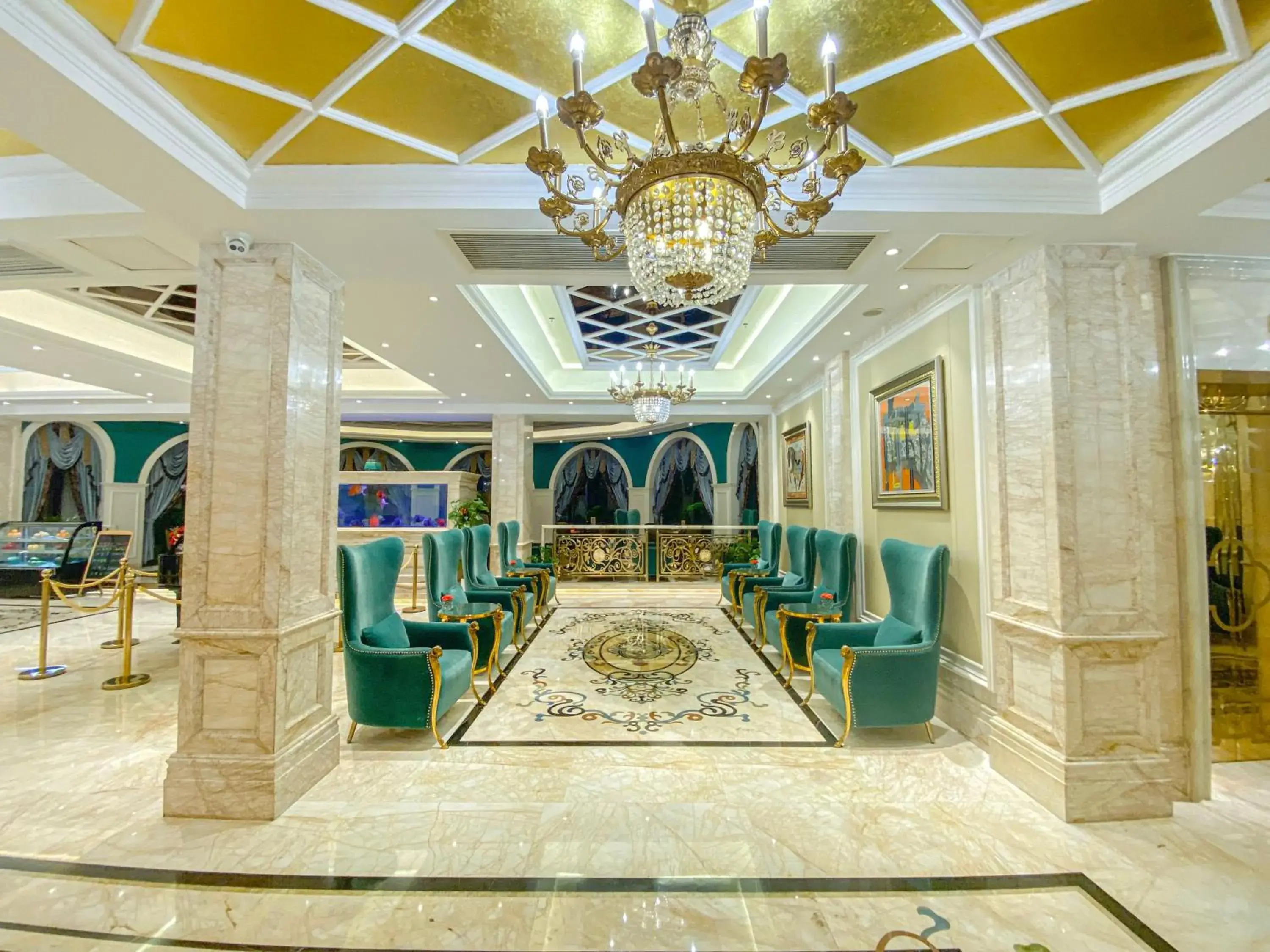 Lobby or reception in Continental Xin Hao Hotel and Resort 洲际新濠酒店 Lobby or reception in Continental Xin Hao Hotel and Resort 洲际新濠酒店