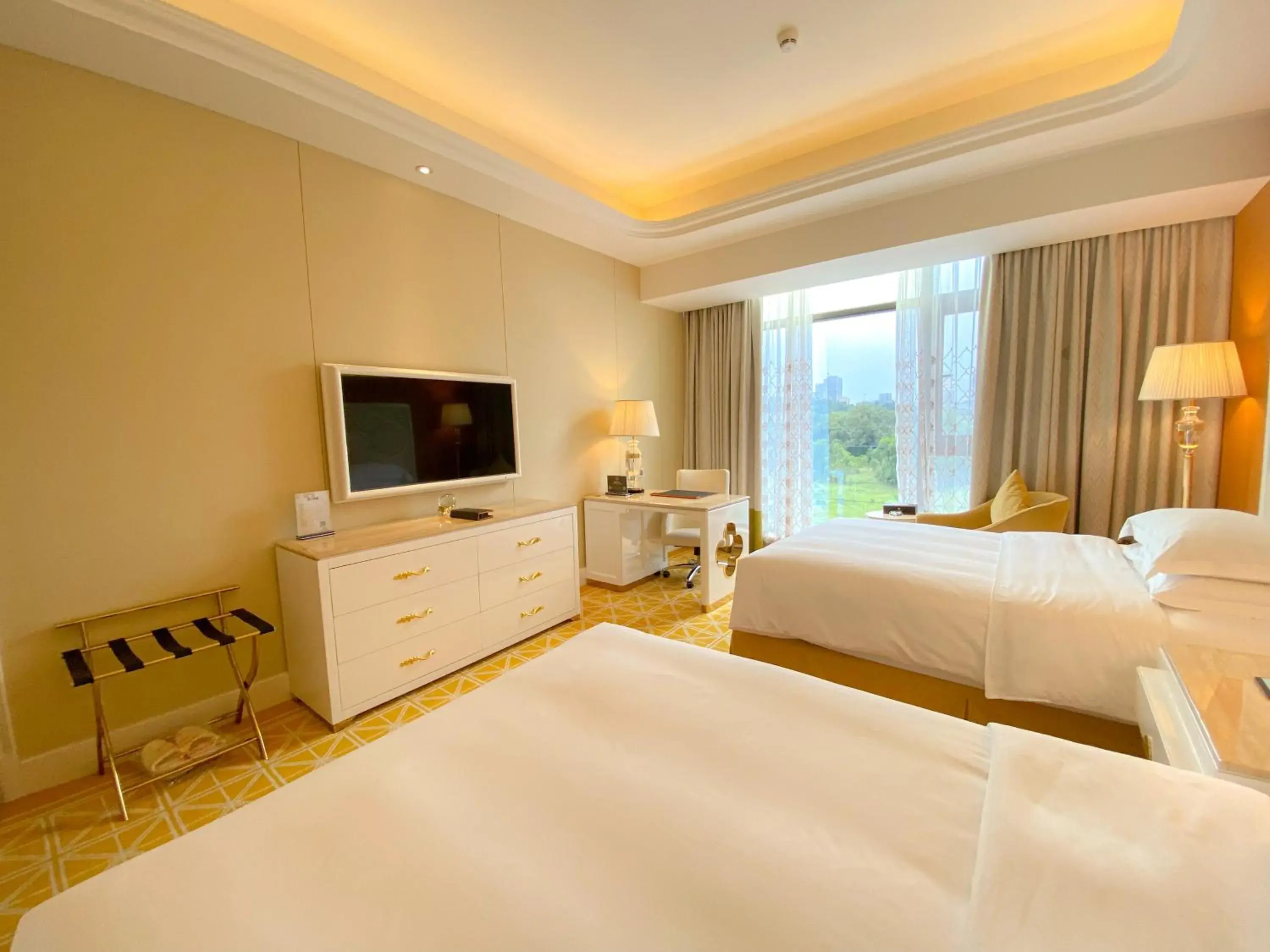 Superior Twin Room in Continental Xin Hao Hotel and Resort 洲际新濠酒店 Superior Twin Room in Continental Xin Hao Hotel and Resort 洲际新濠酒店