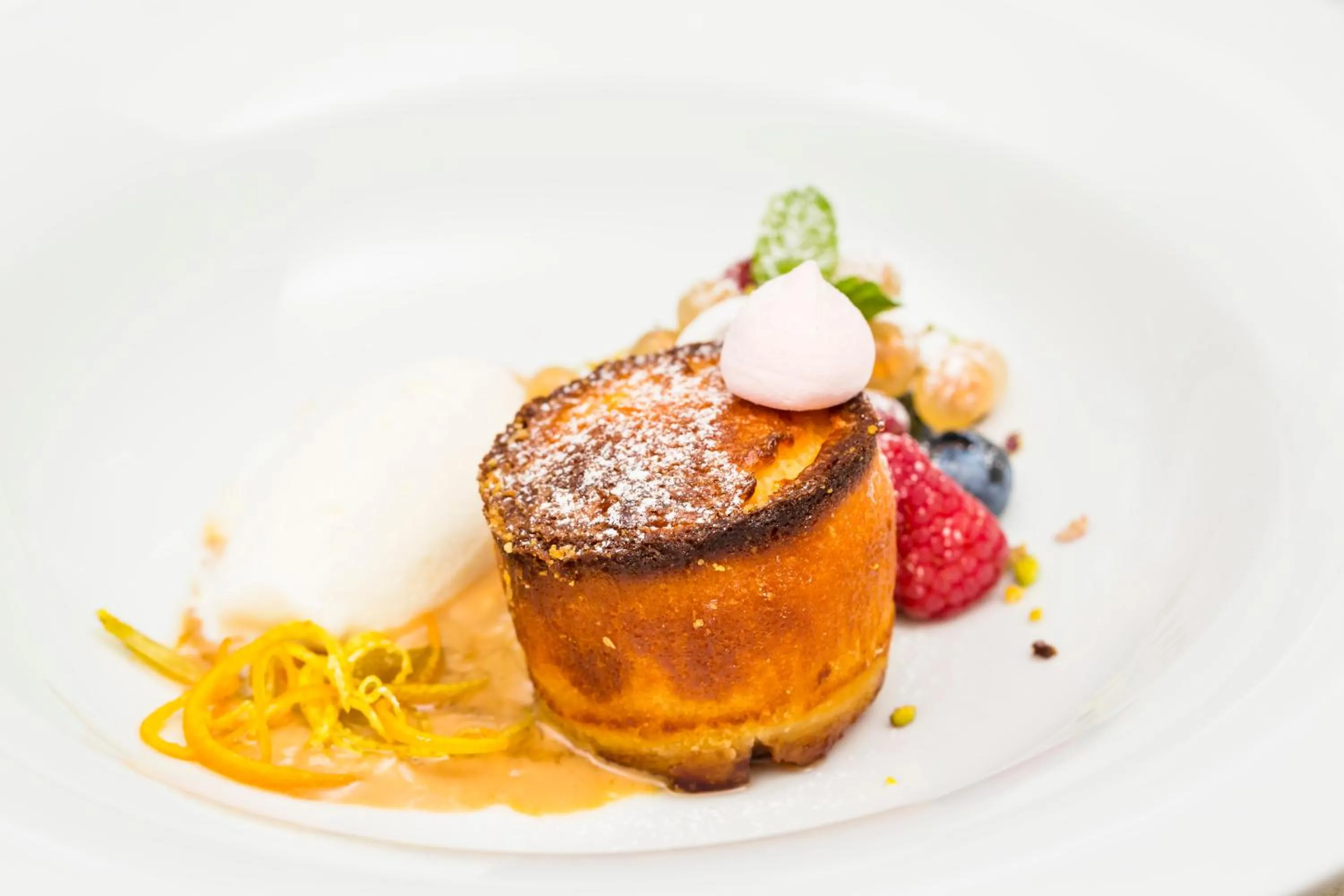 Food close-up in Mercure Villa Romanazzi Carducci Bari