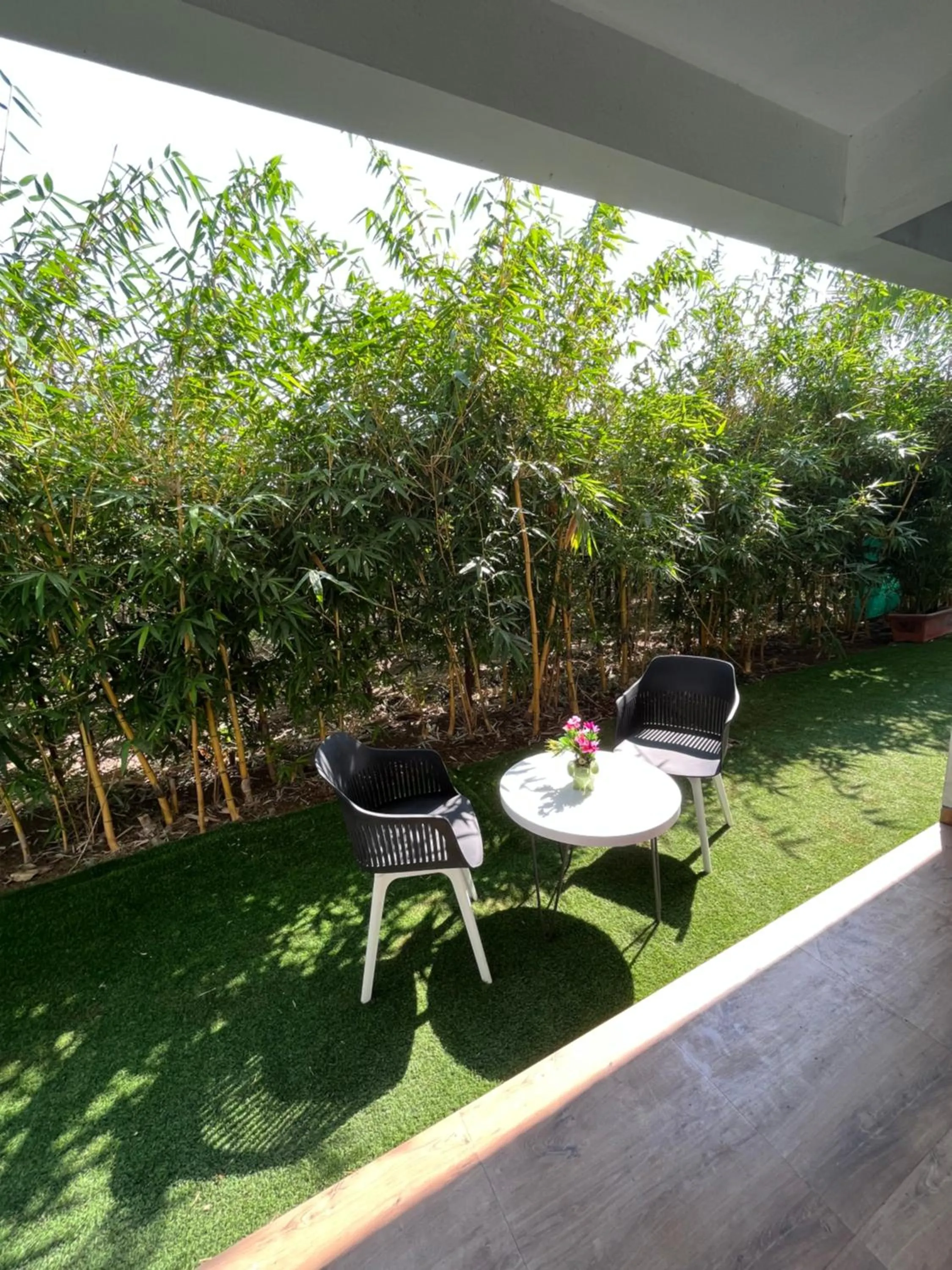 Garden view in The Green Estate Resort