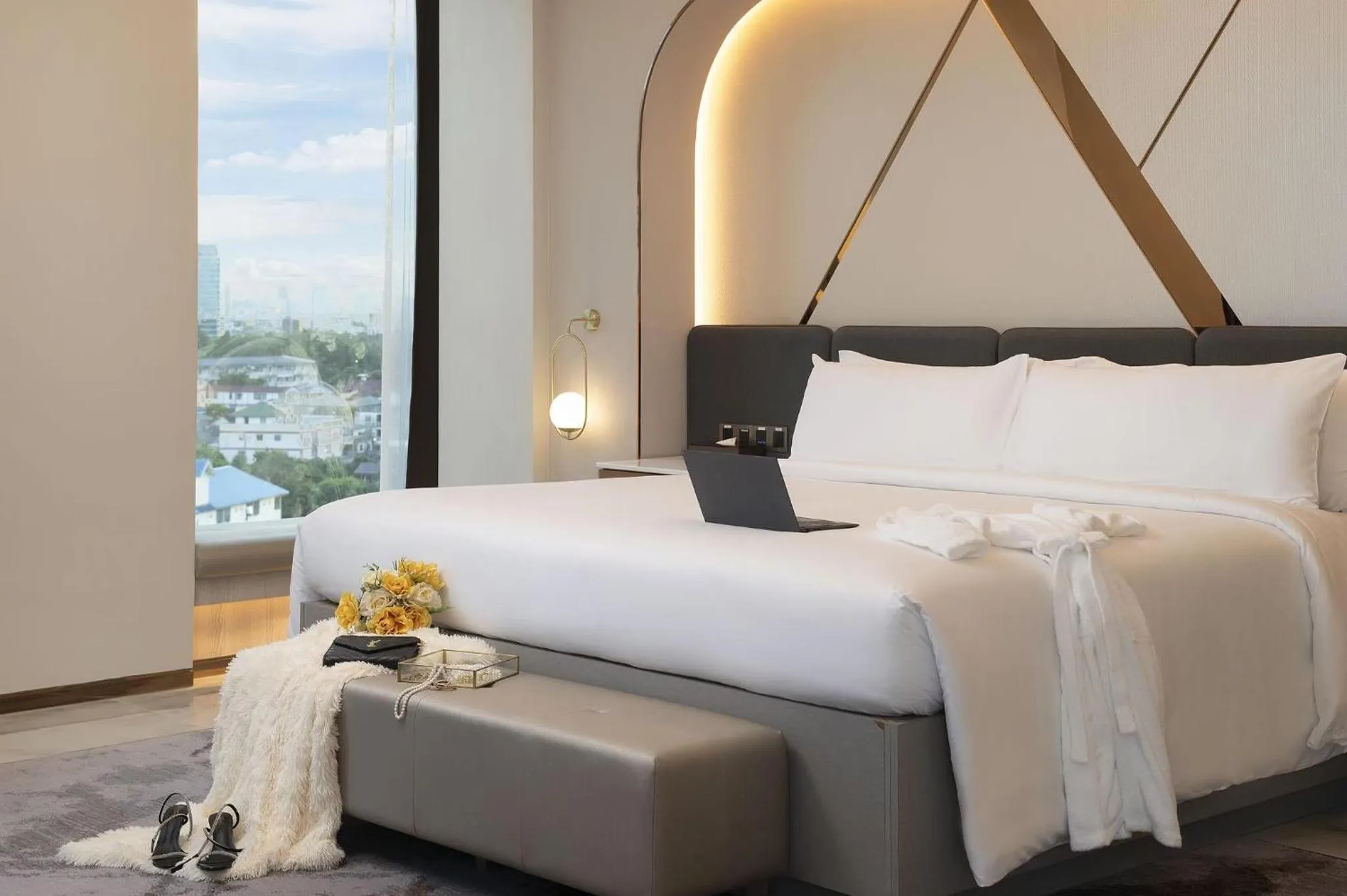 Bedroom, Bed in Asawin Grand Convention Hotel