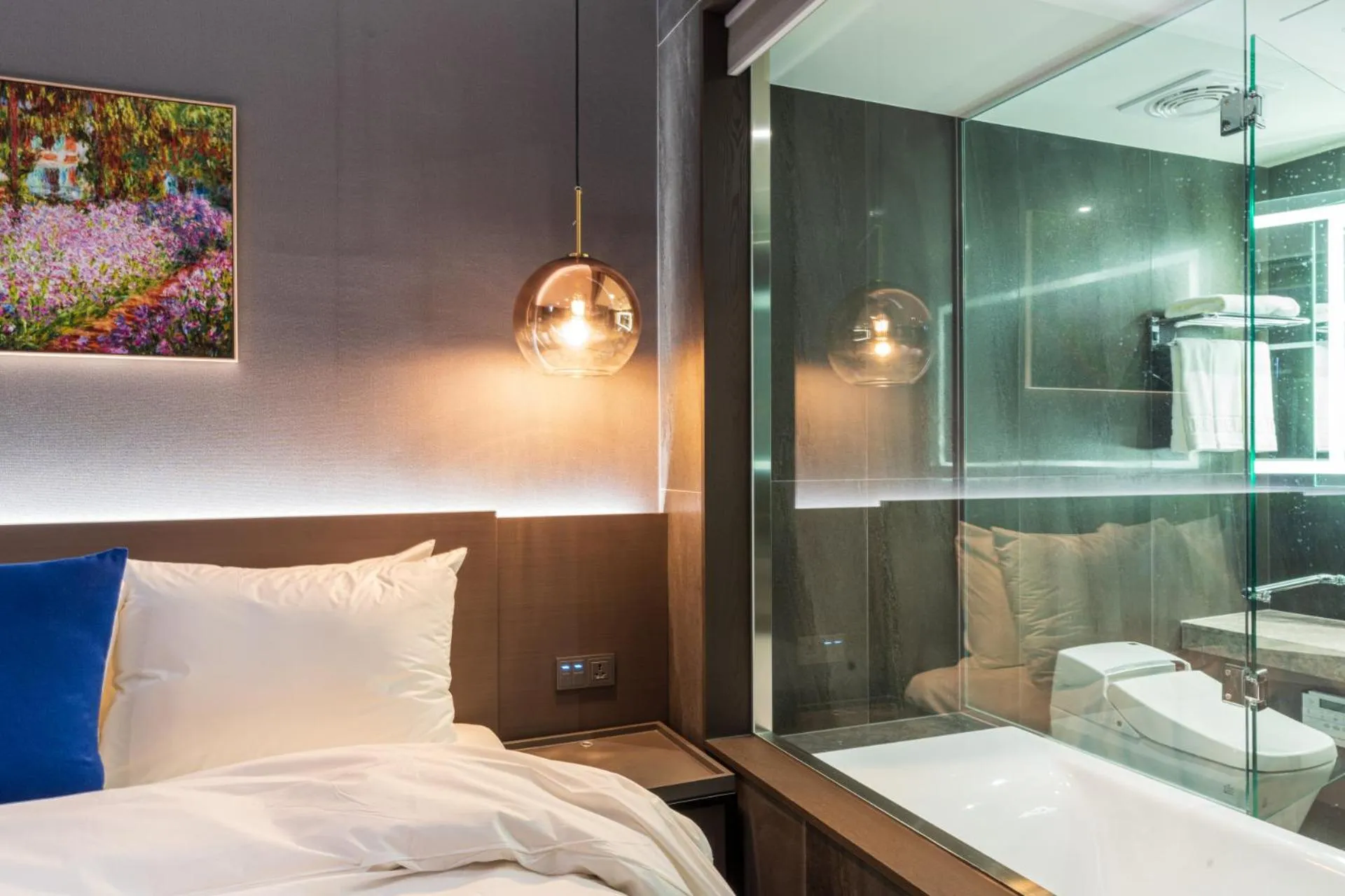 Bed in Hotel SoulHada