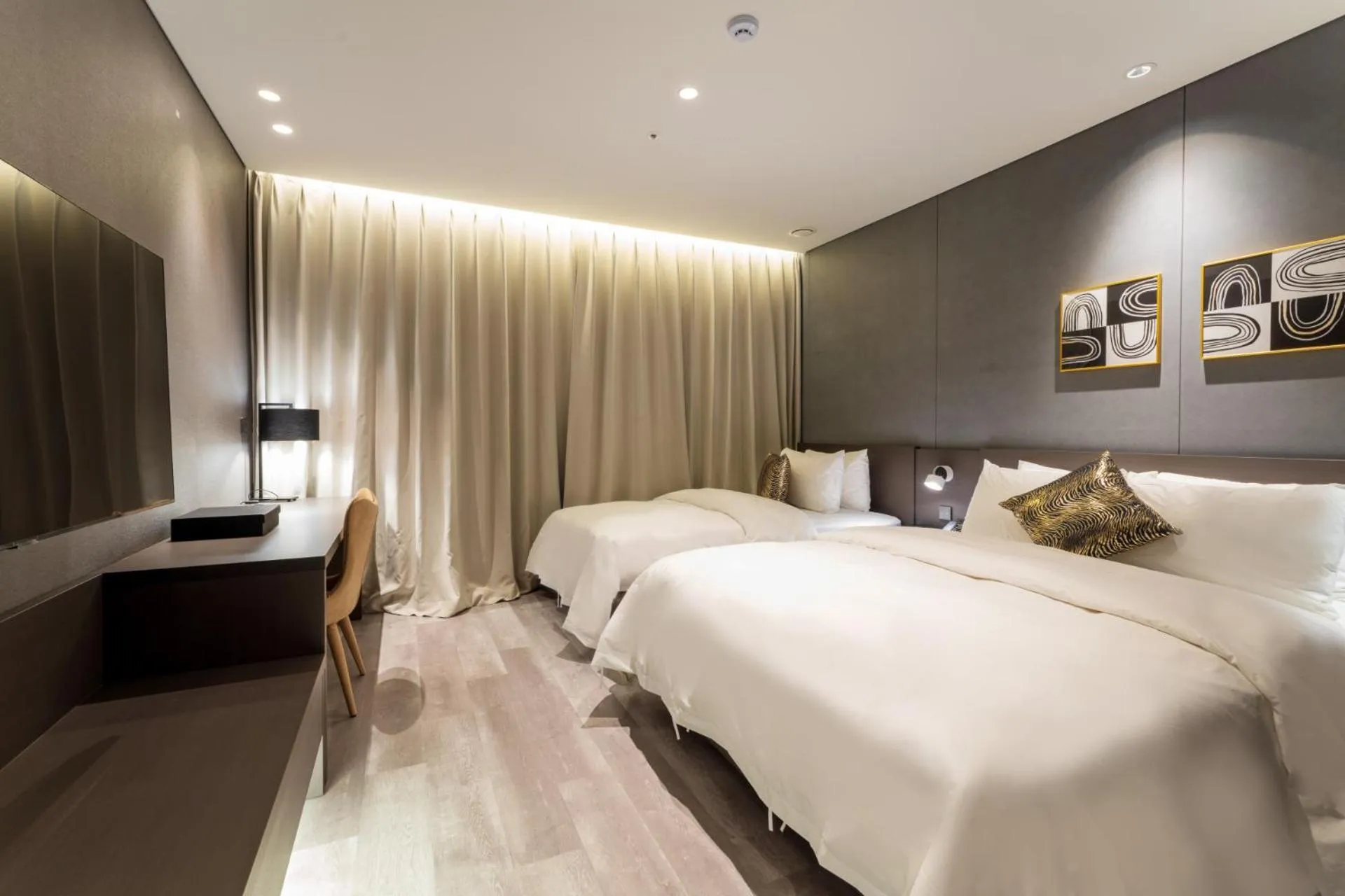 Bed in Hotel SoulHada