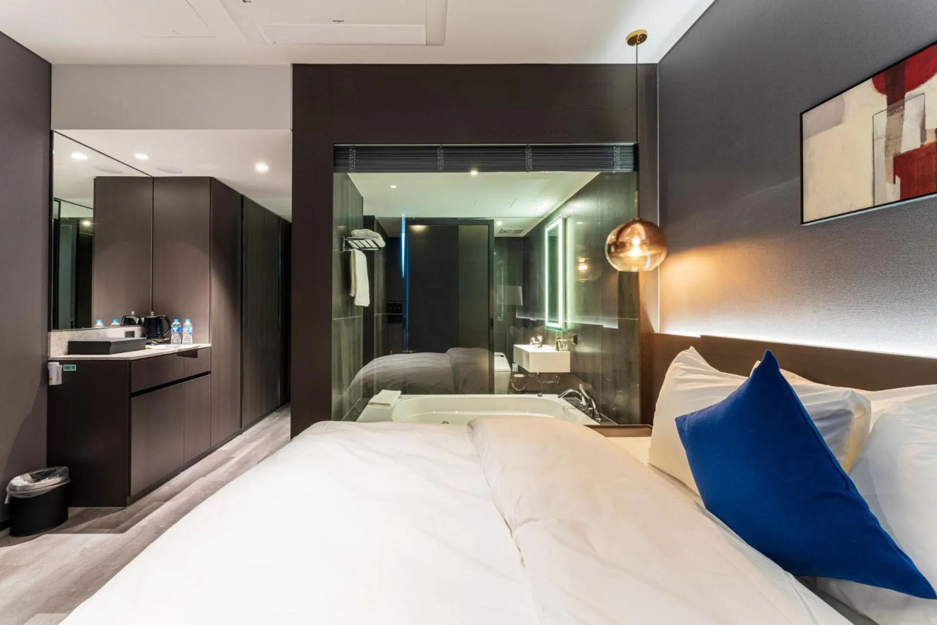 Bed in Hotel SoulHada