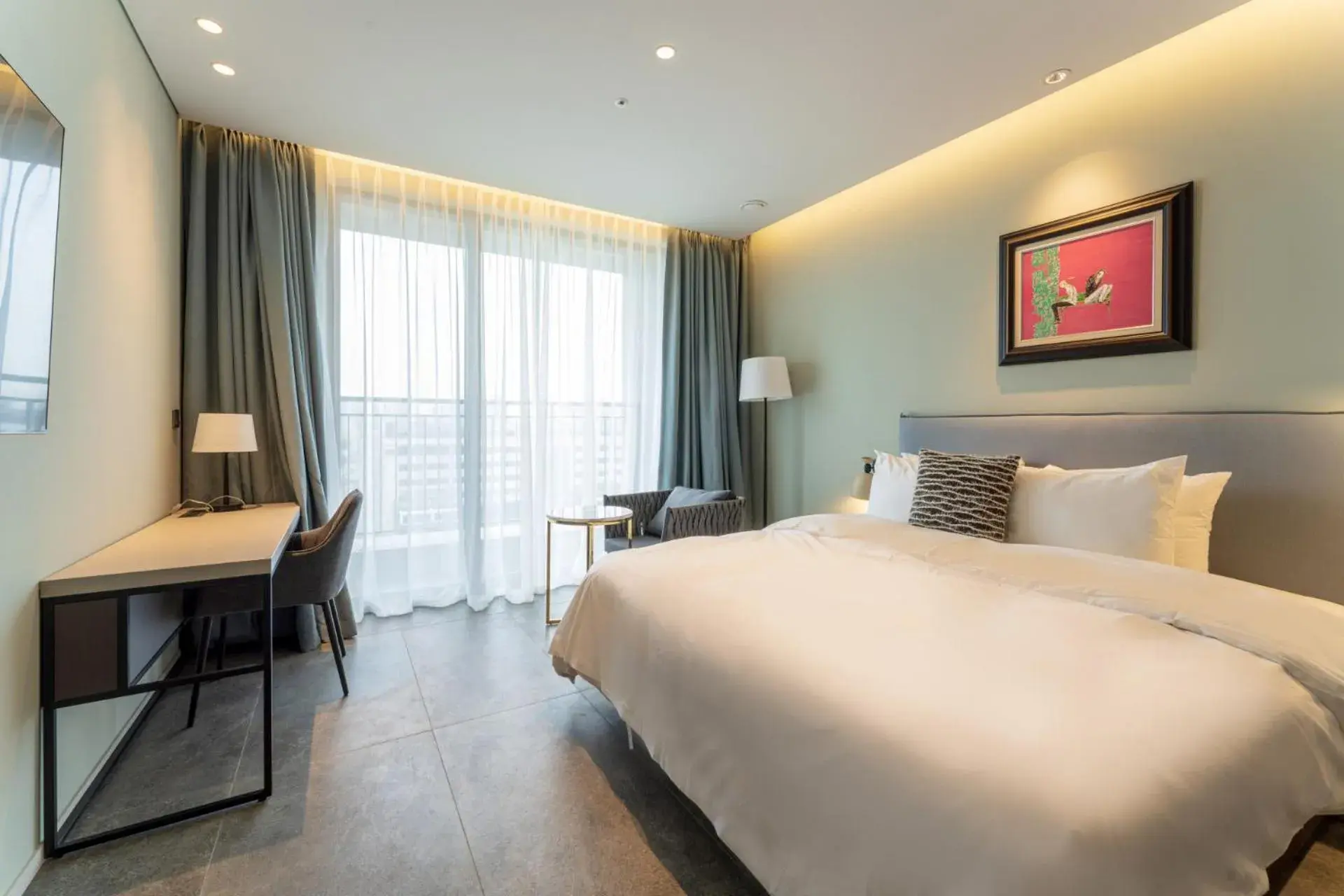 Bed in Hotel SoulHada Bed in Hotel SoulHada