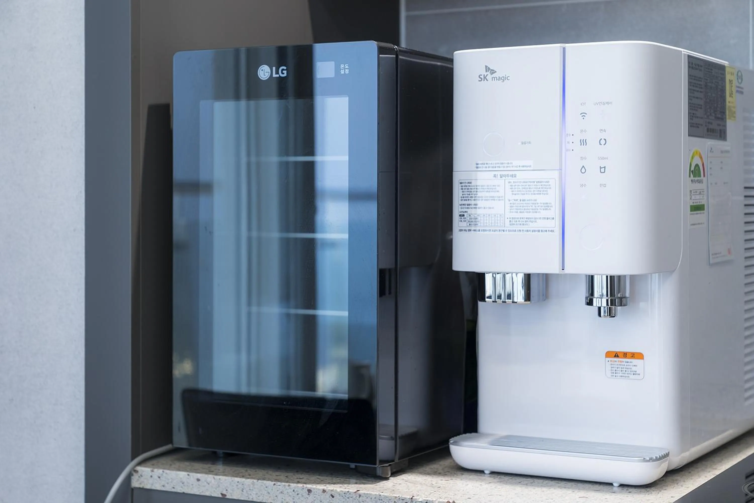 kitchen in Gangneung Chonpines Ocean Suites Hotel