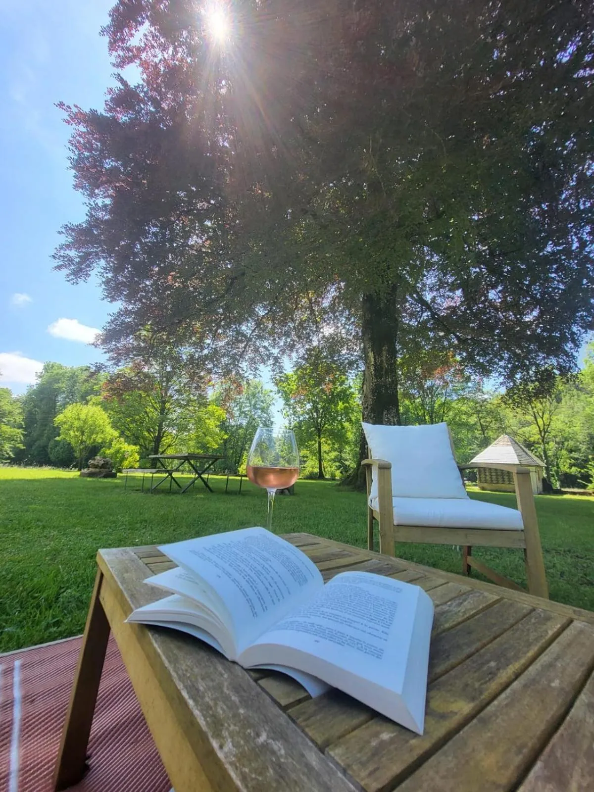 Garden view in La Jonquette