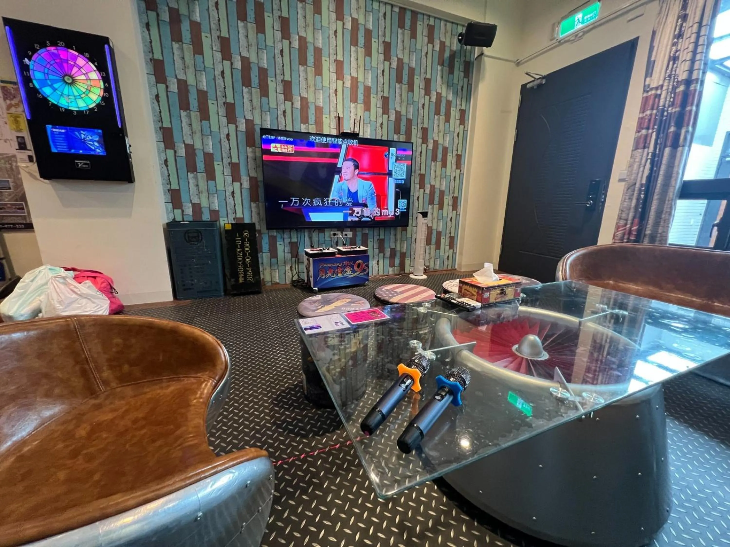 On site in Flying Club