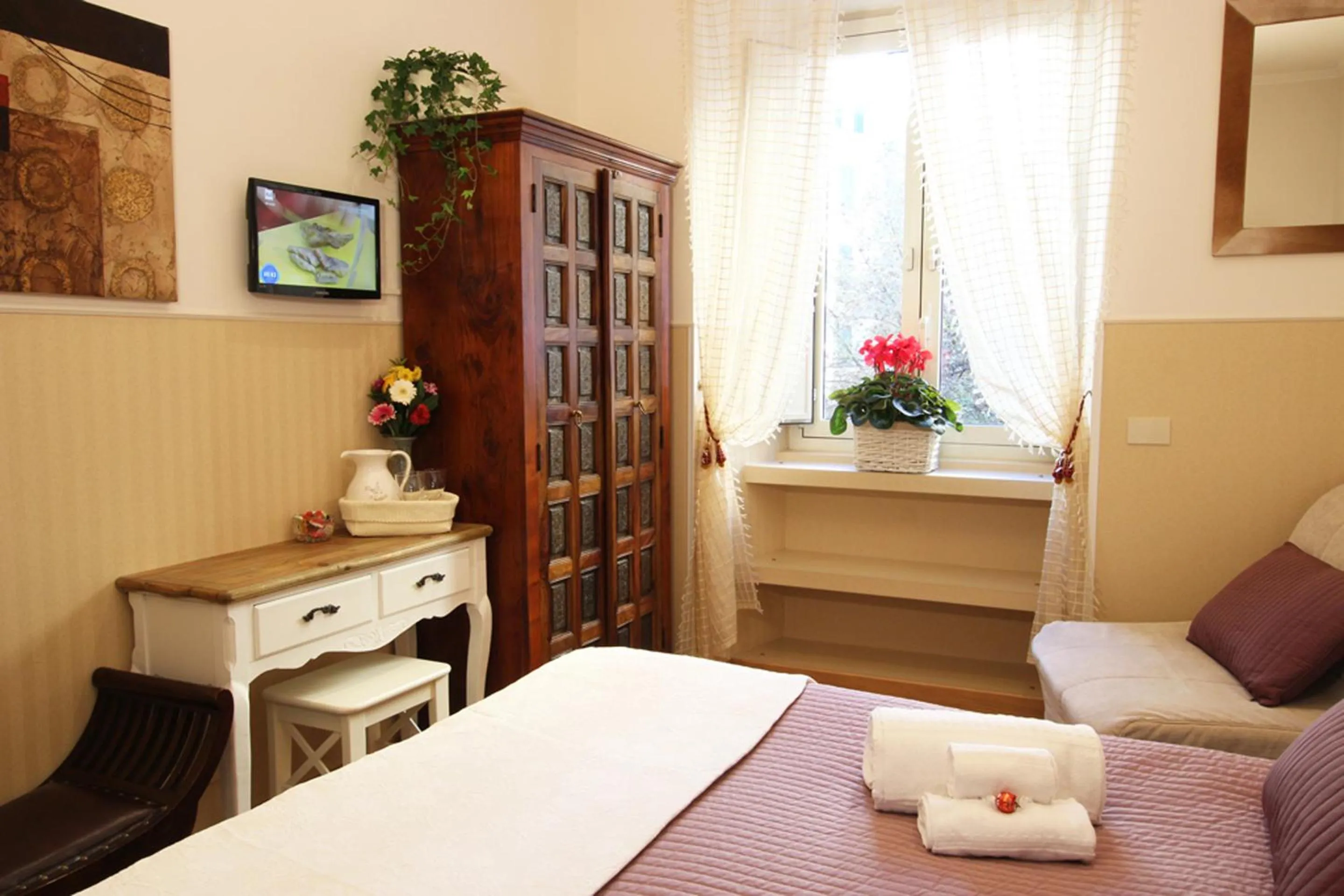 Photo of the whole room, Bed in Campanella3