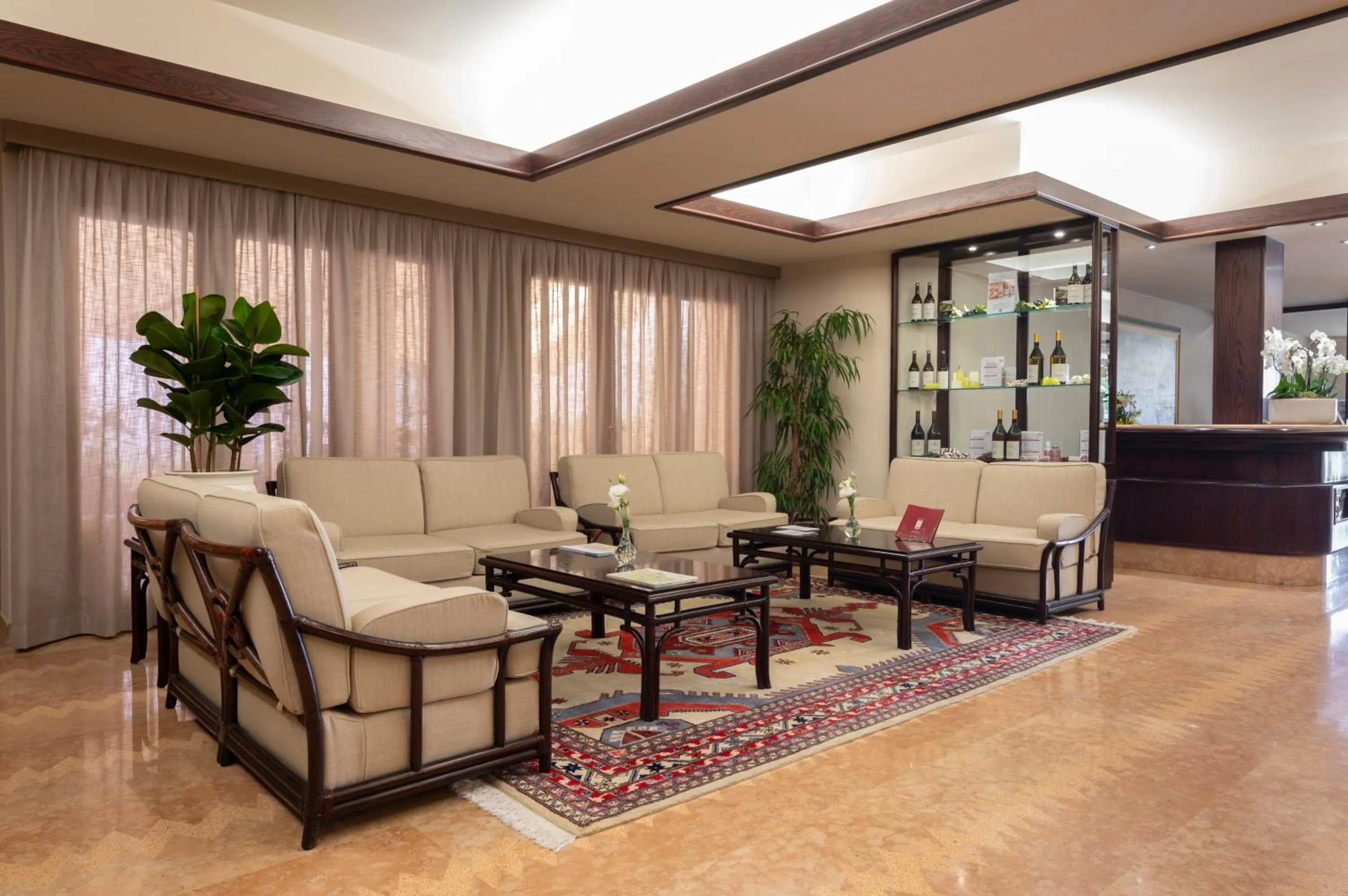 Lobby or reception in Hotel Hannover