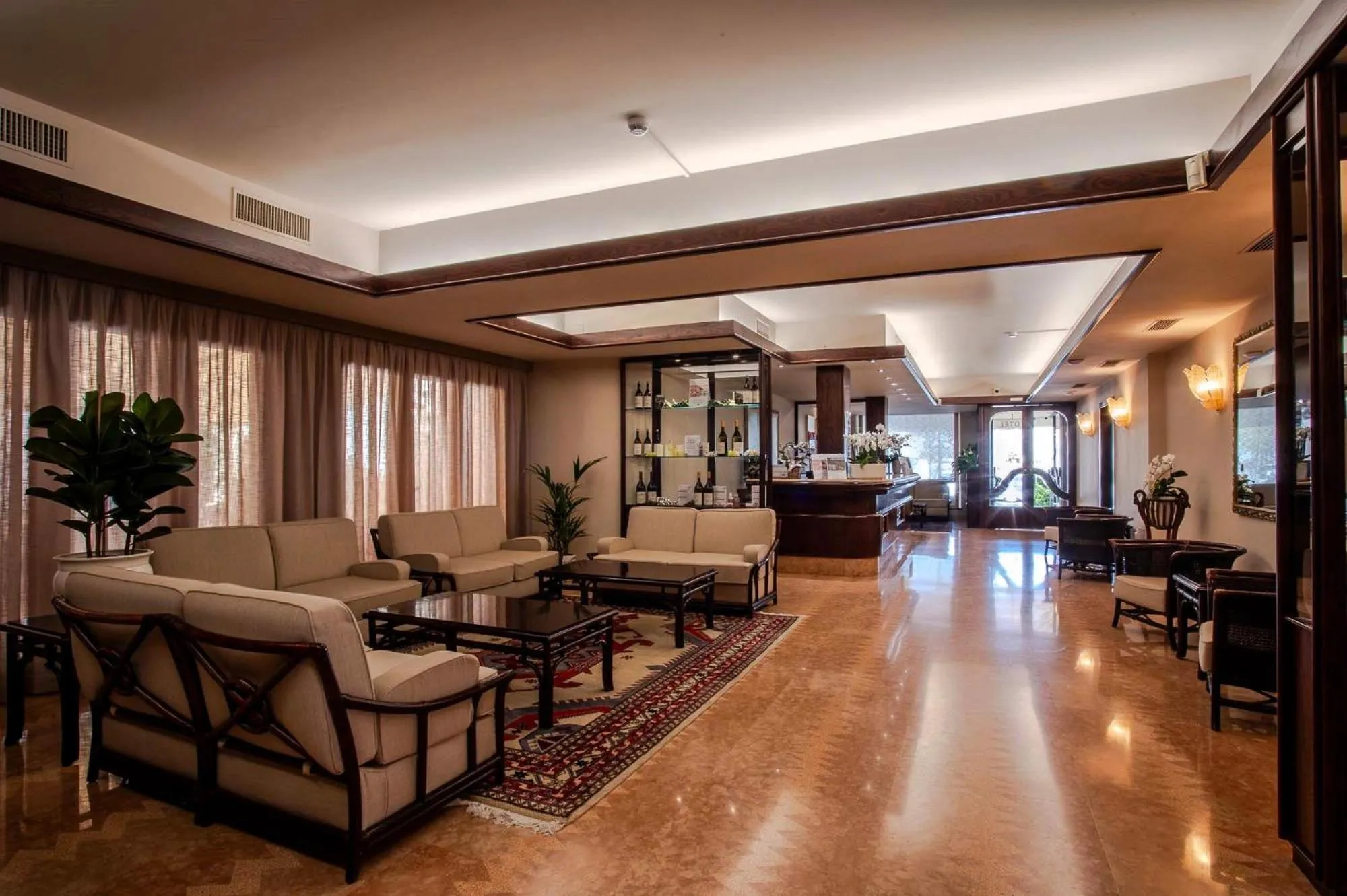 Lobby or reception in Hotel Hannover