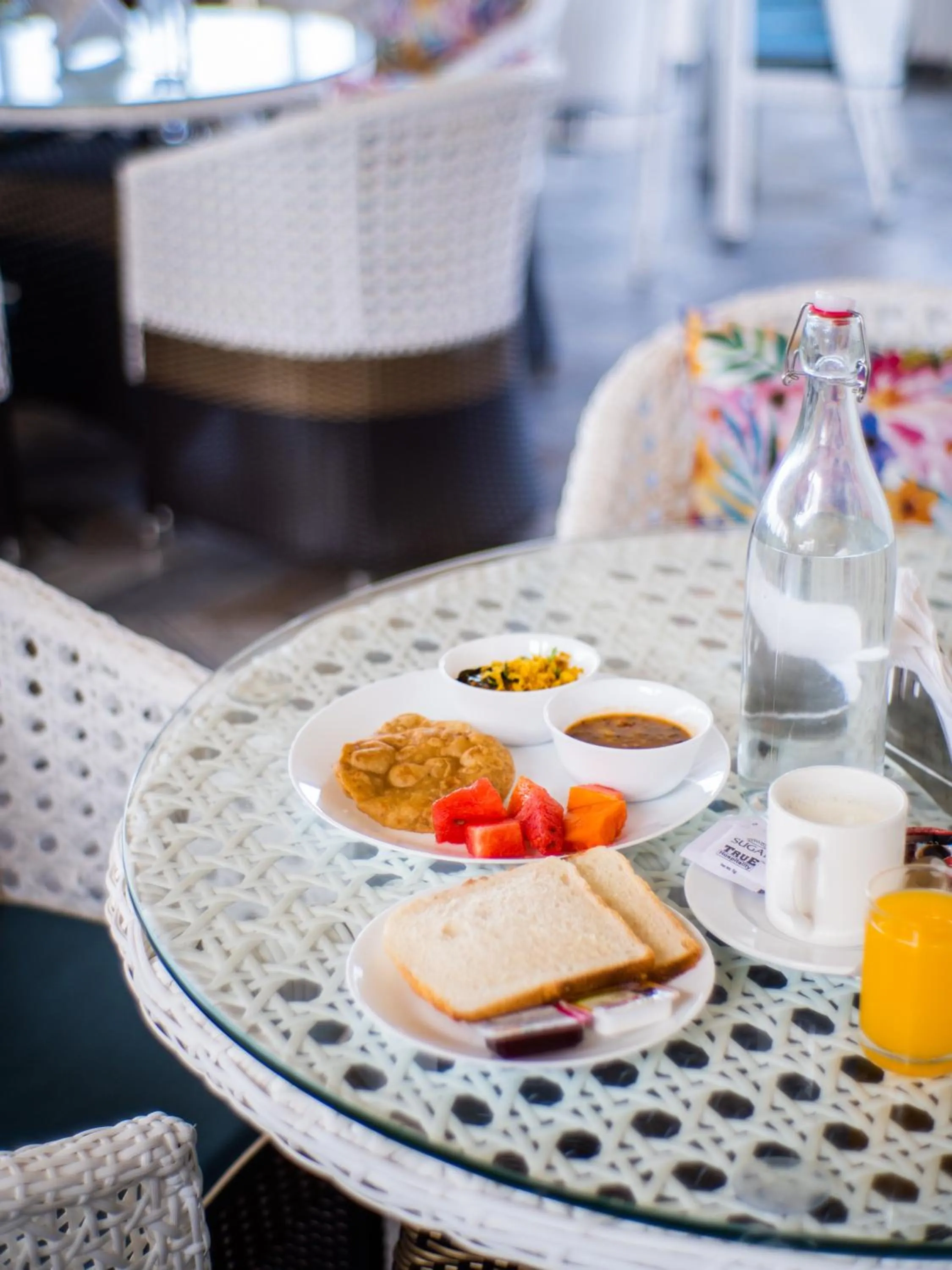 Breakfast in Maargit Beach Resort
