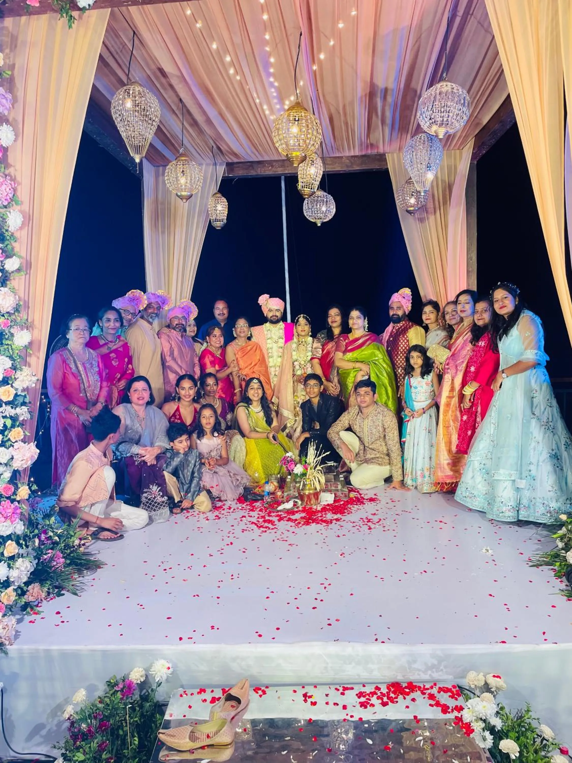 group of guests in Maargit Beach Resort