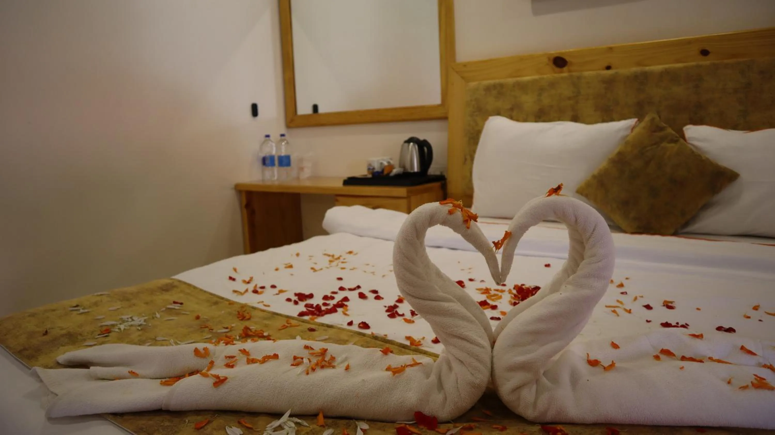 Bed in Maargit Beach Resort