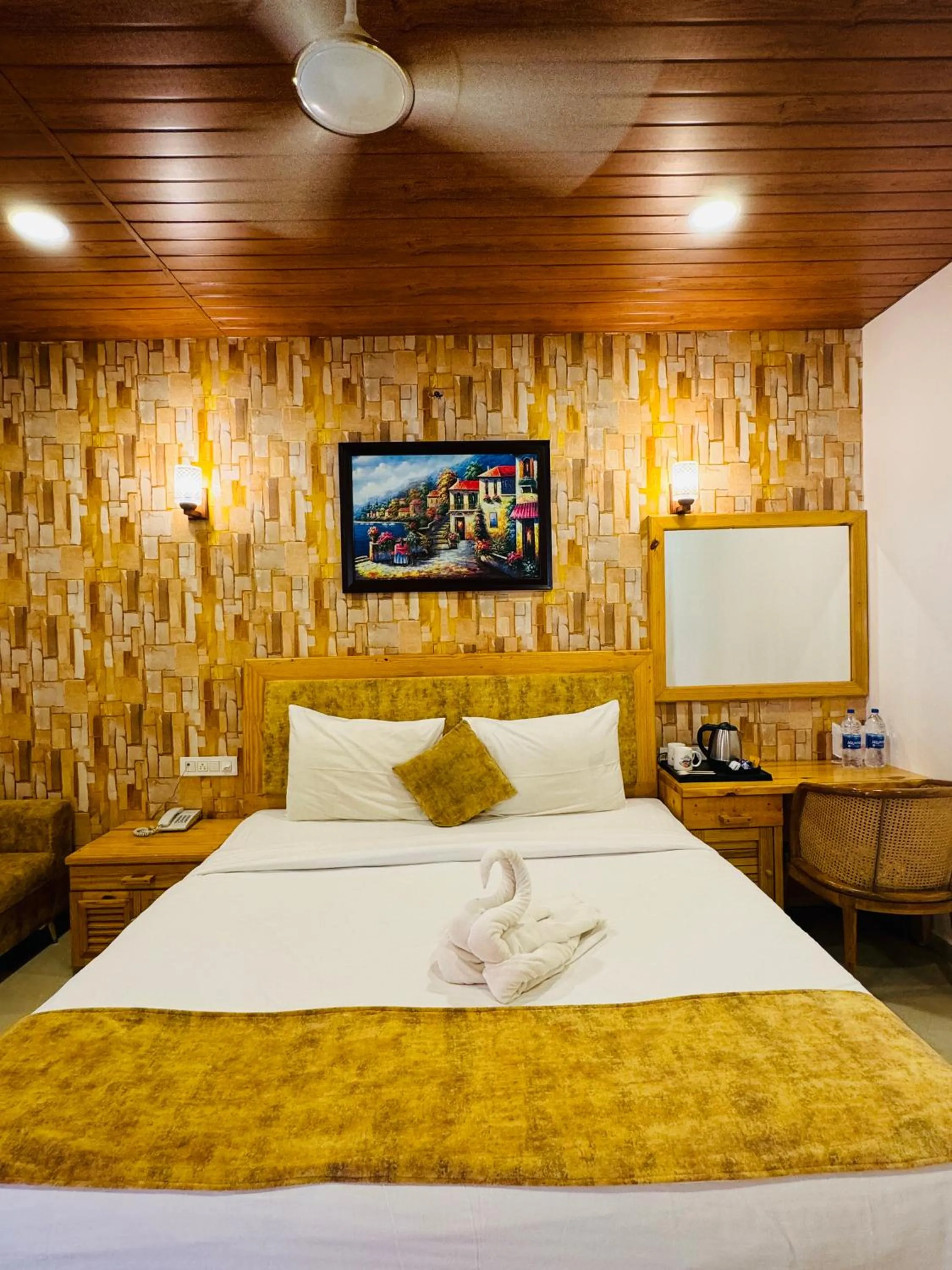 Bed in Maargit Beach Resort