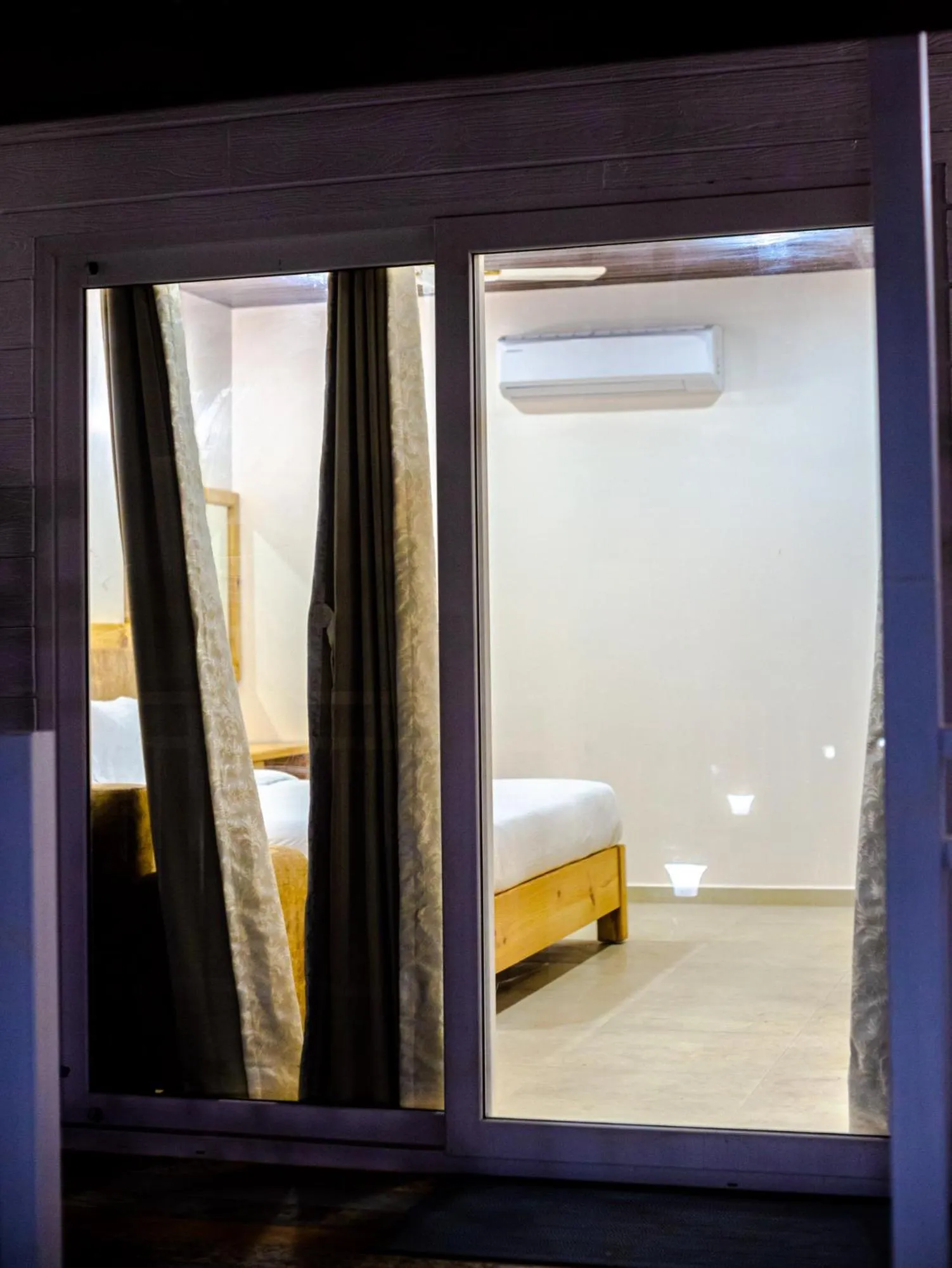 Balcony/Terrace, Bed in Maargit Beach Resort