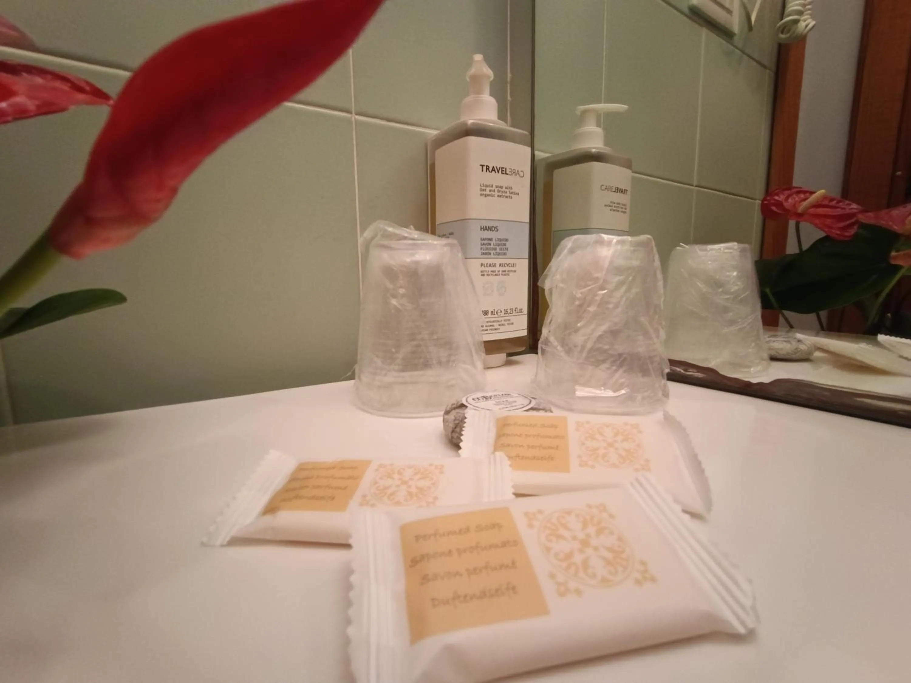 Bathroom in Hotel Il Guscio