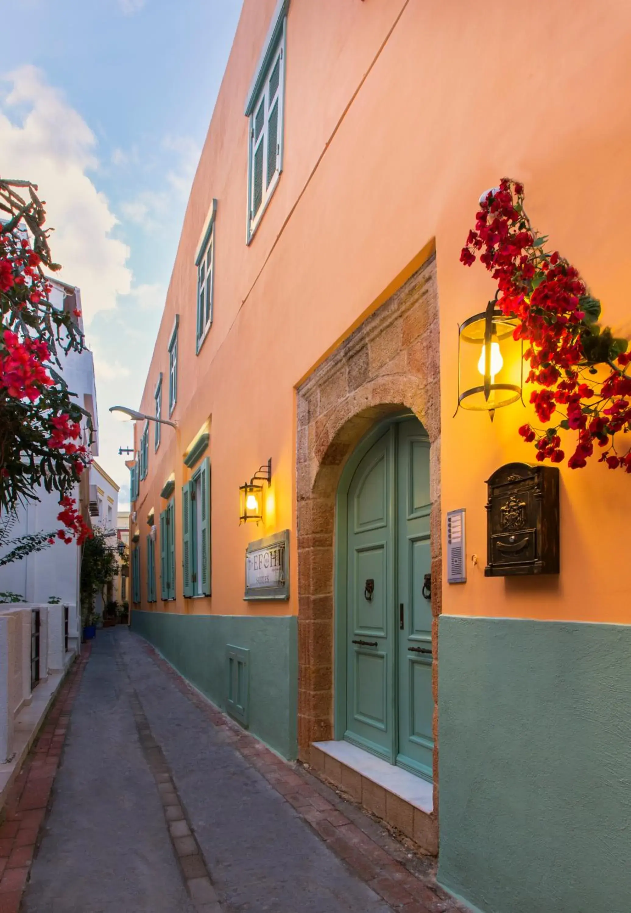 Facade/entrance in Efchi 1904 Facade/entrance in Efchi 1904