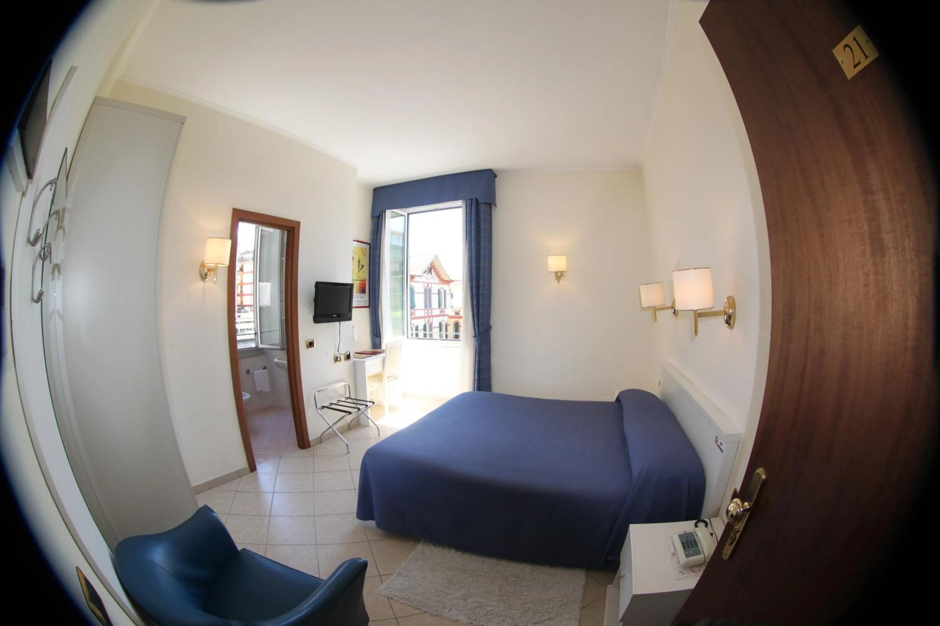 Bedroom, Bed in Hotel Stella