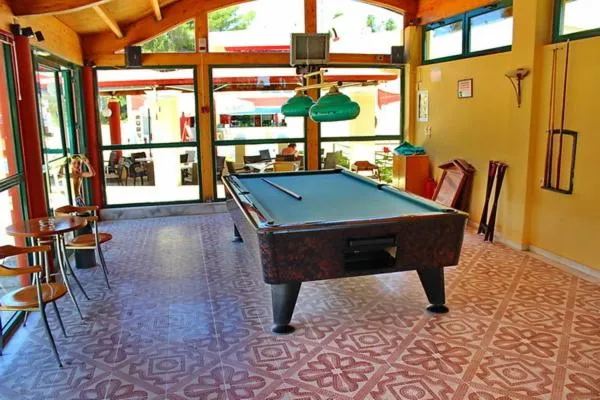 Game Room in Mediterranean Blue