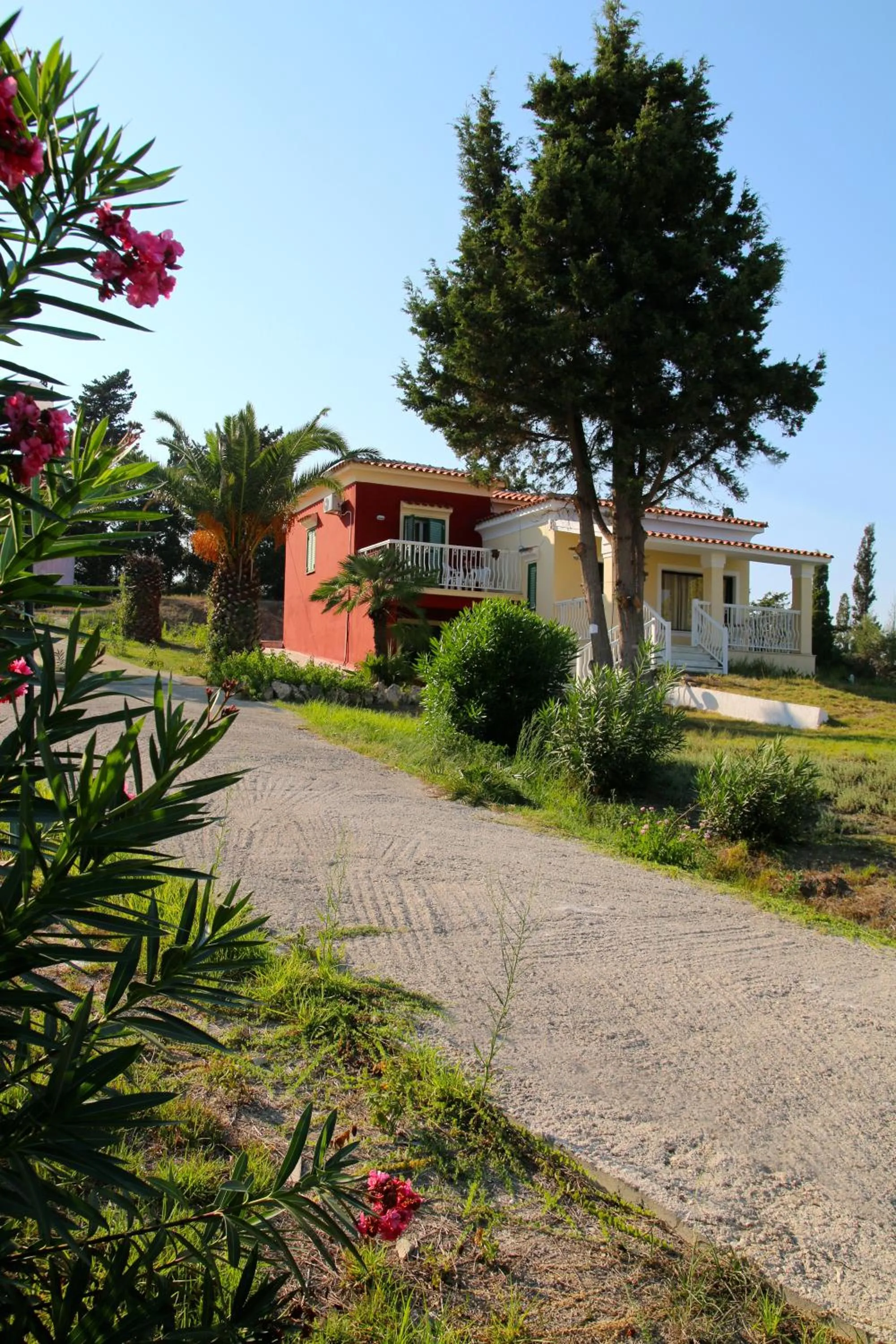 Property building in Mediterranean Blue