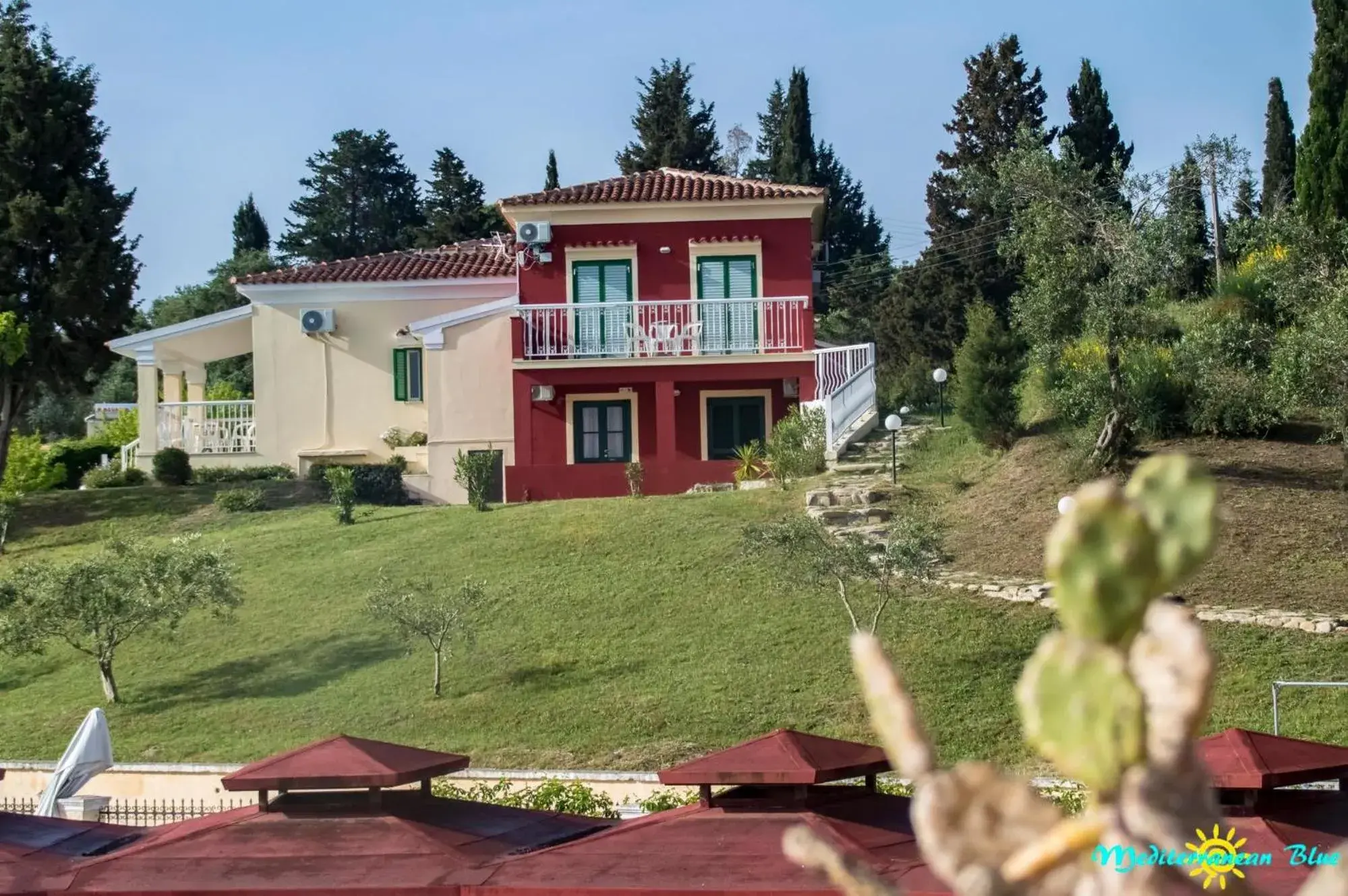 Property building in Mediterranean Blue Property building in Mediterranean Blue