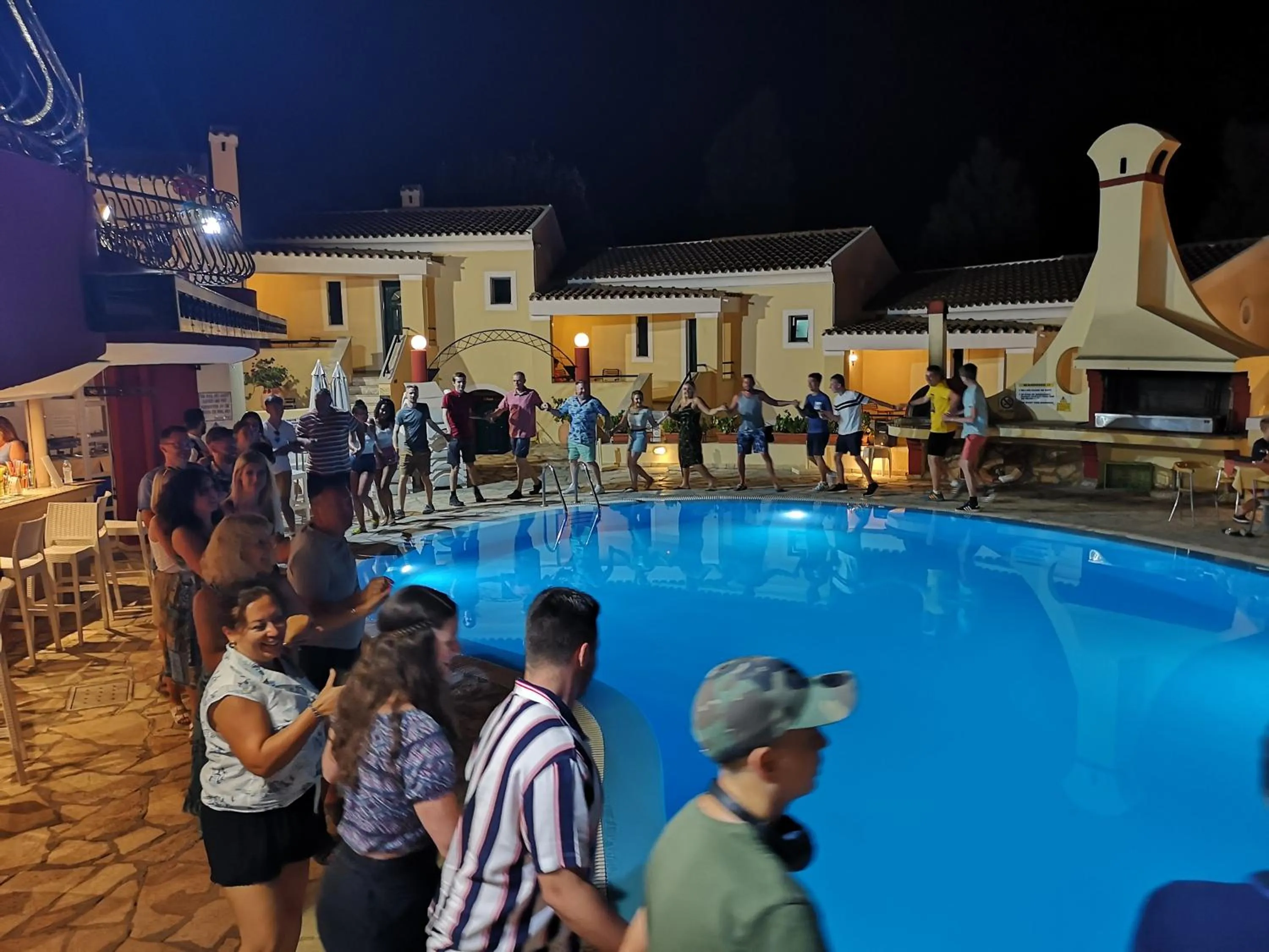 Night in Mediterranean Blue