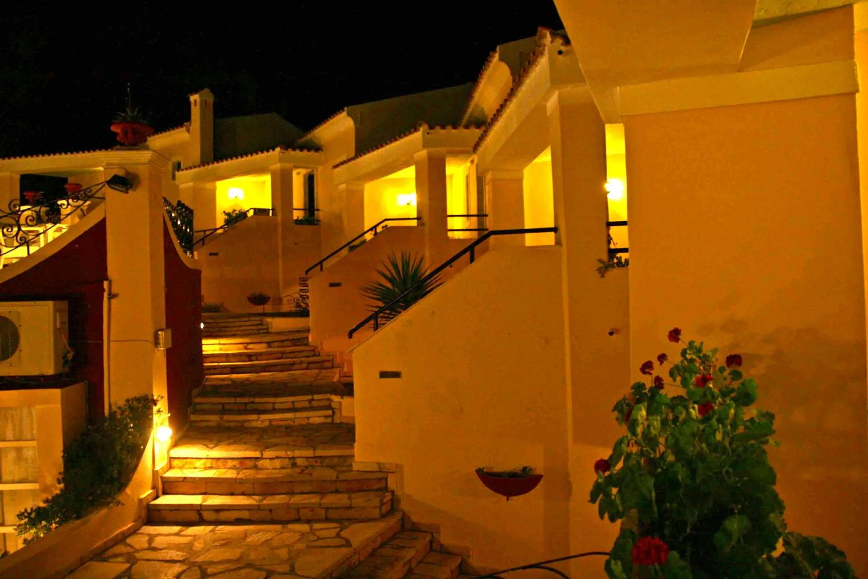 Property building in Mediterranean Blue