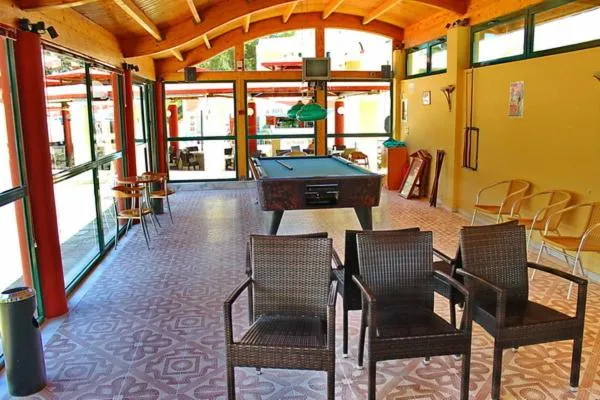 Game Room in Mediterranean Blue