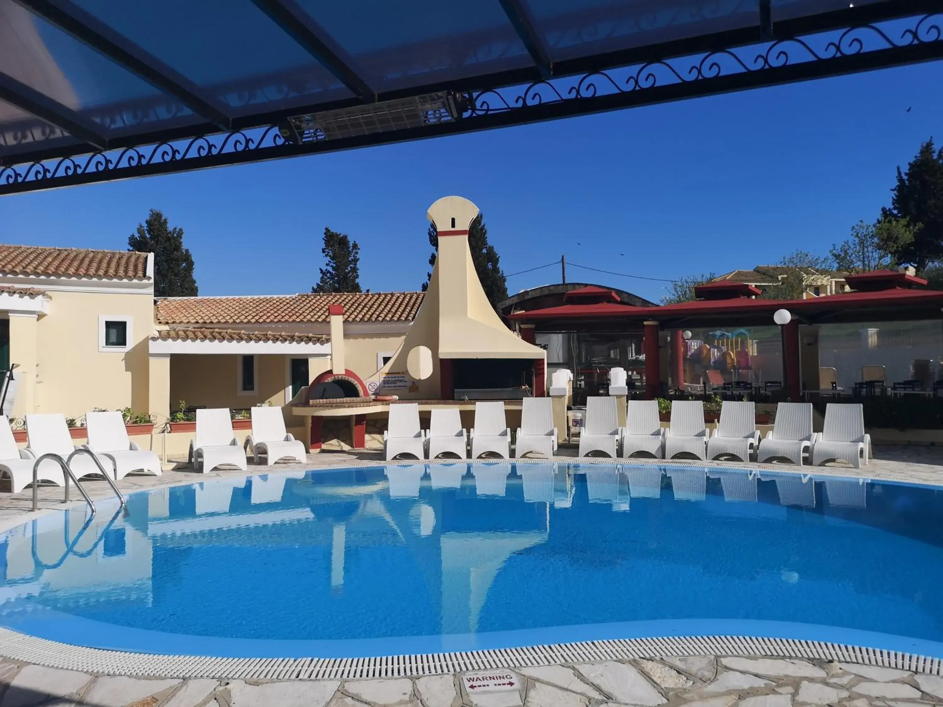 sunbed in Mediterranean Blue sunbed in Mediterranean Blue