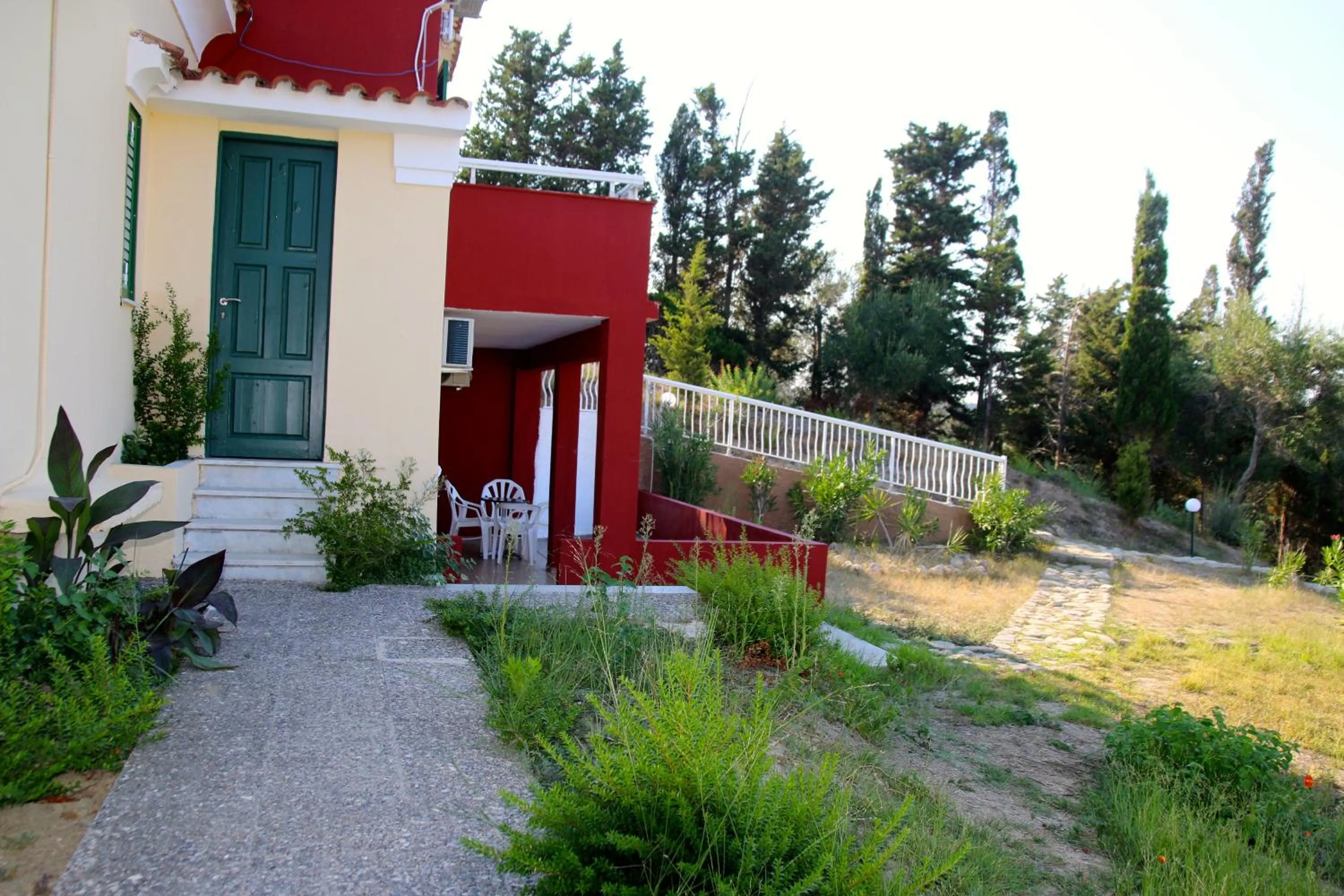 Balcony/Terrace in Mediterranean Blue