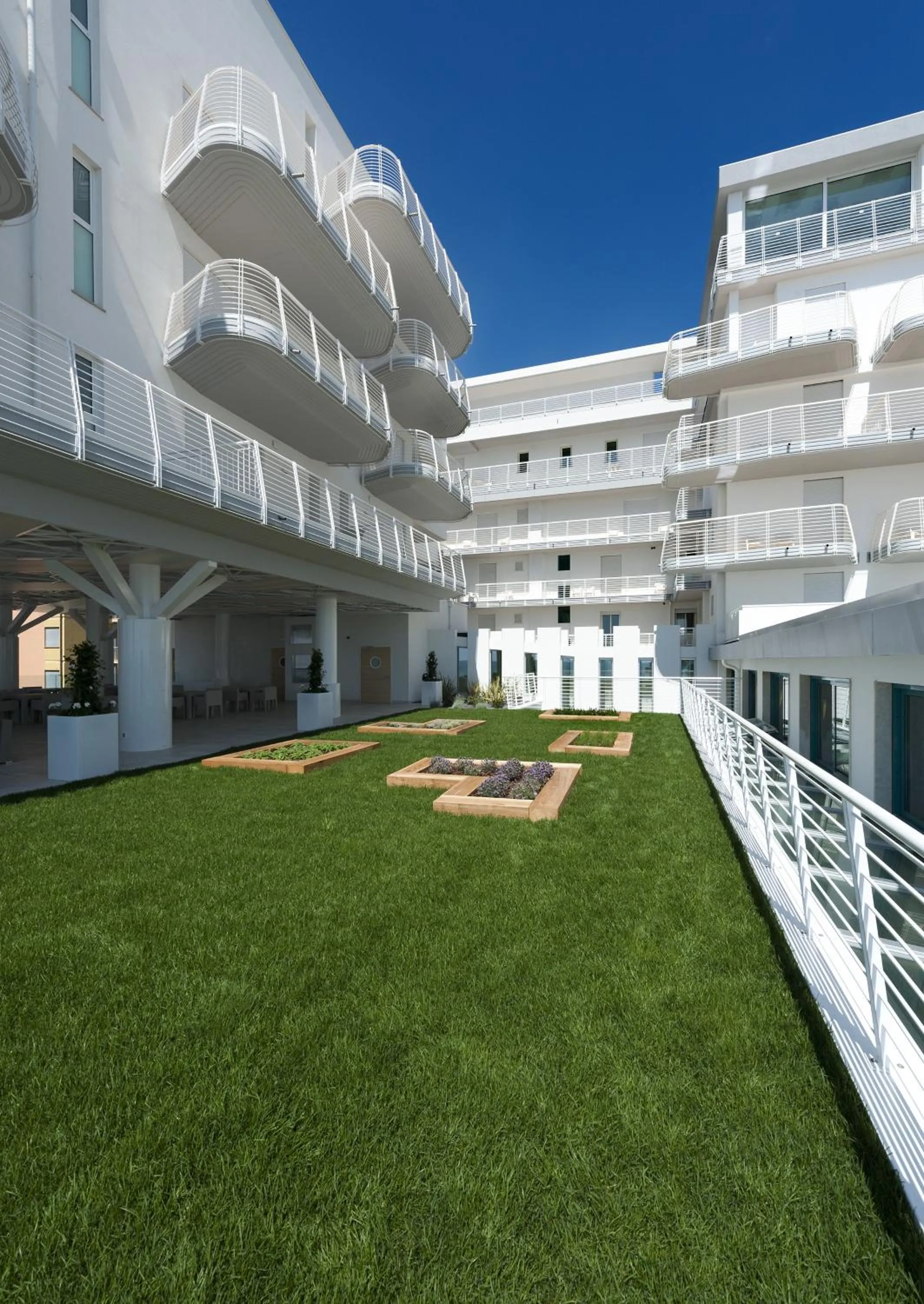 Property building in Hotel Le Soleil