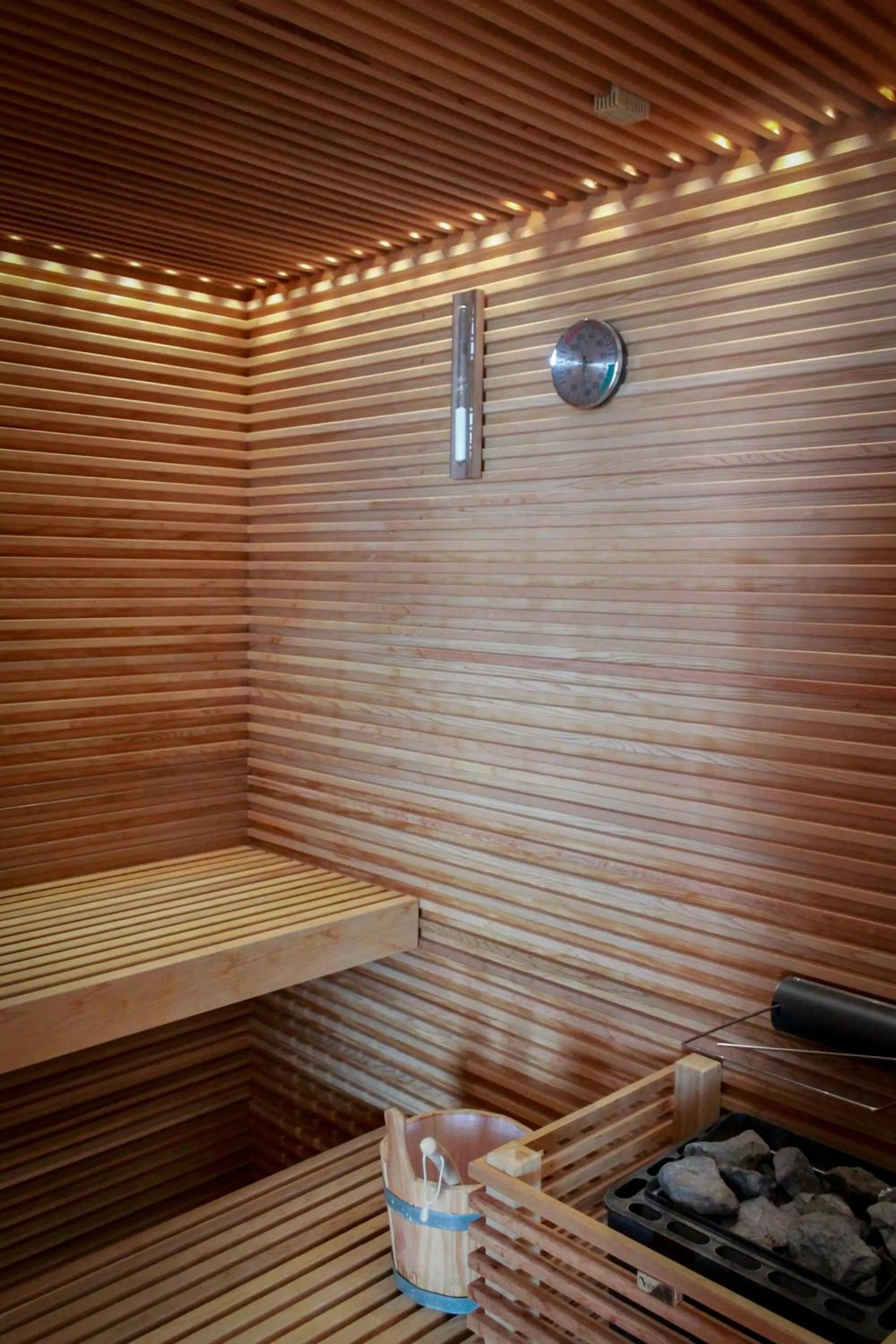 Sauna in Hotel Le Soleil