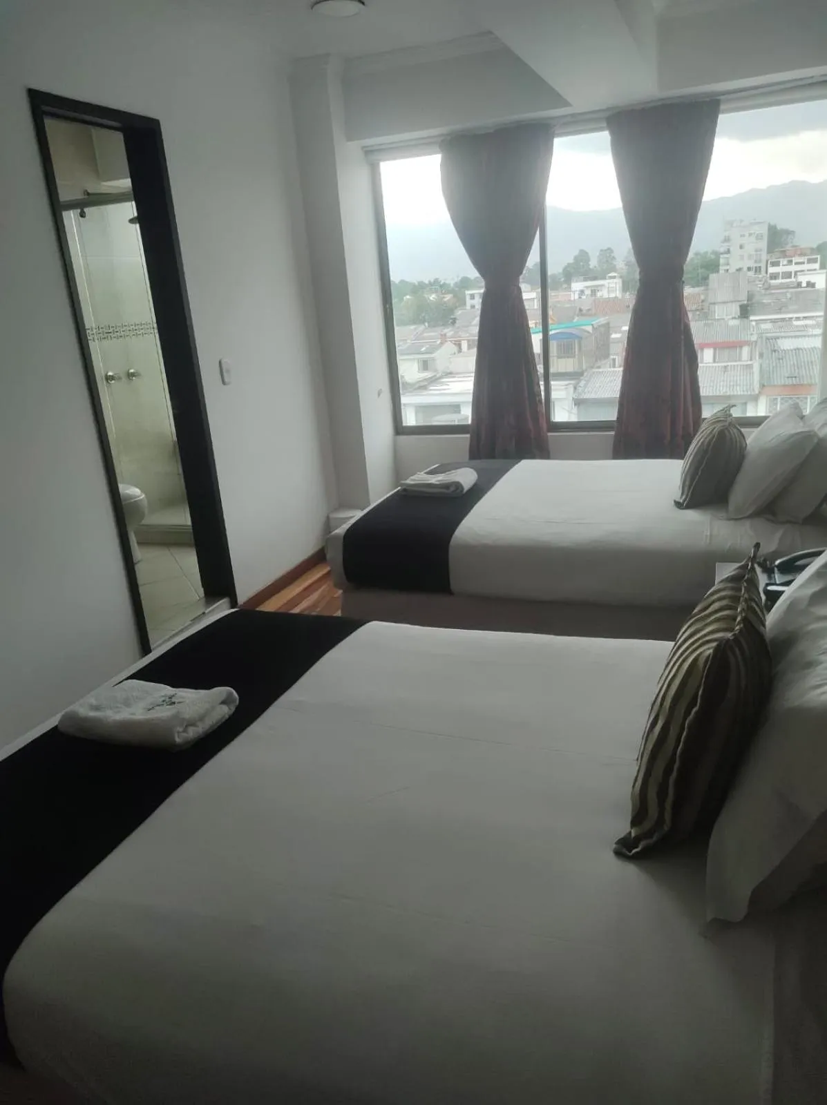 Bed in Hotel Airport Travel