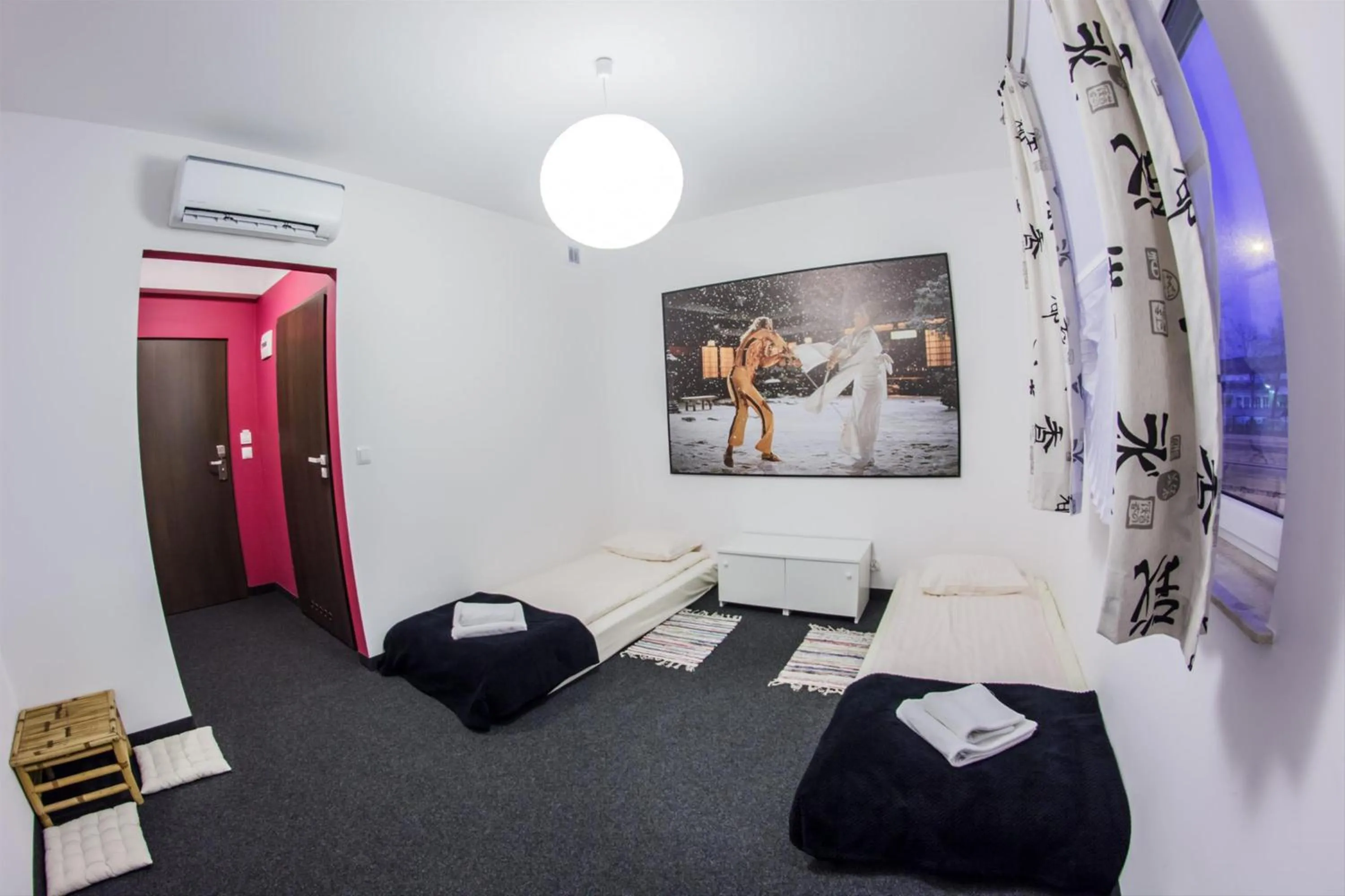 Photo of the whole room, Bed in GarageHotel