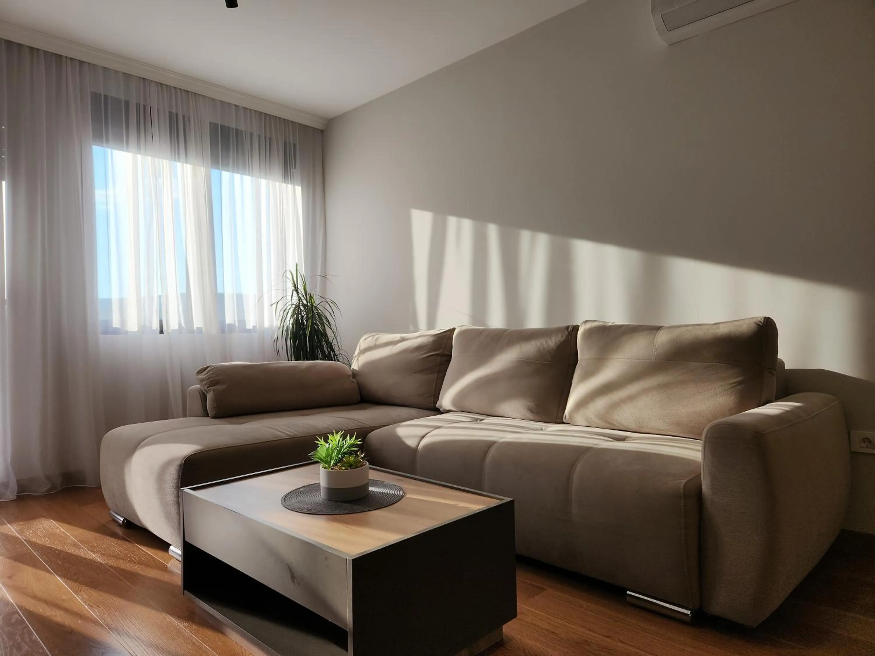 Living room in Green Apartments Podgorica With Garage