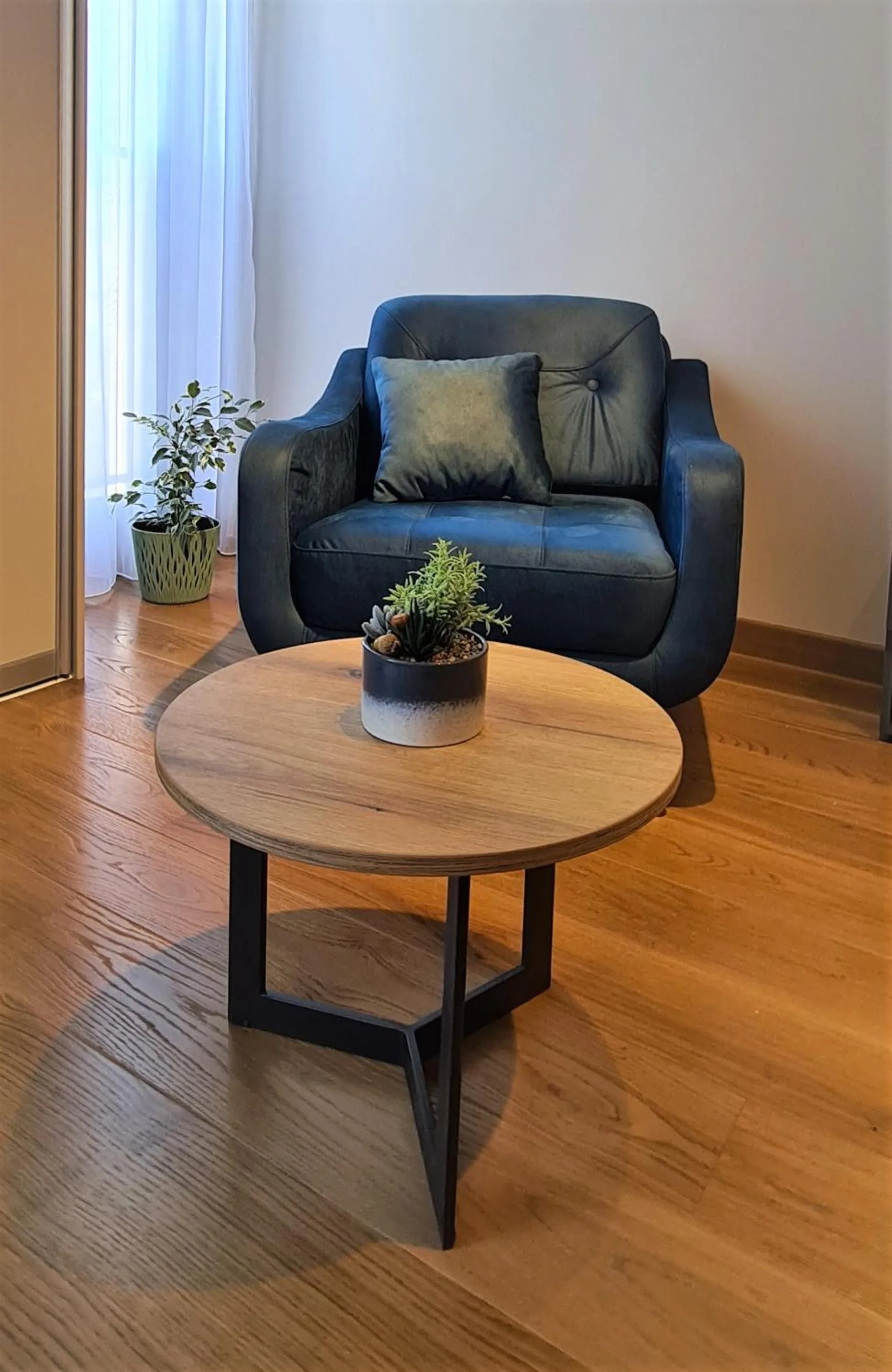Seating area in Green Apartments Podgorica With Garage