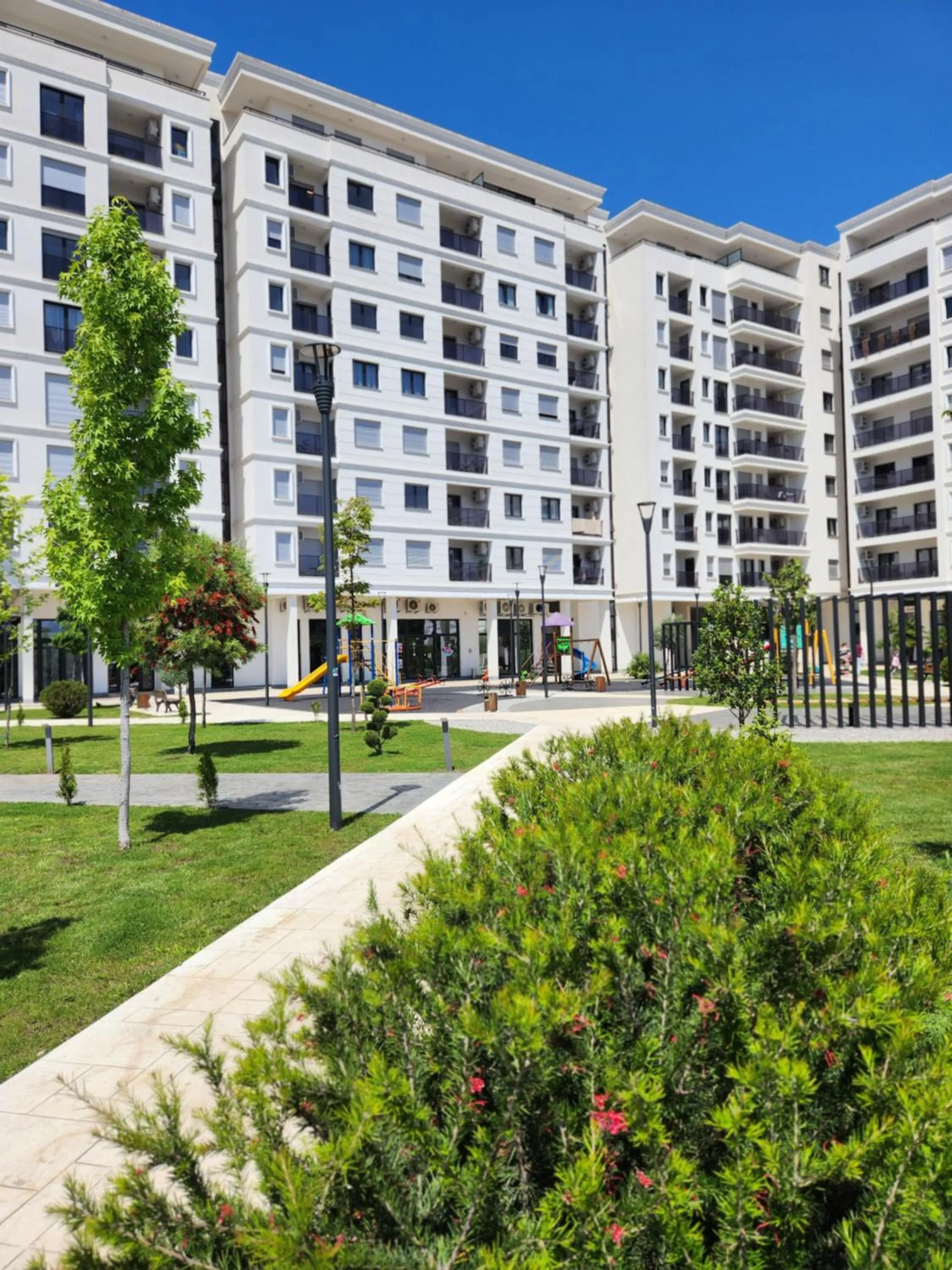 Property building in Green Apartments Podgorica With Garage