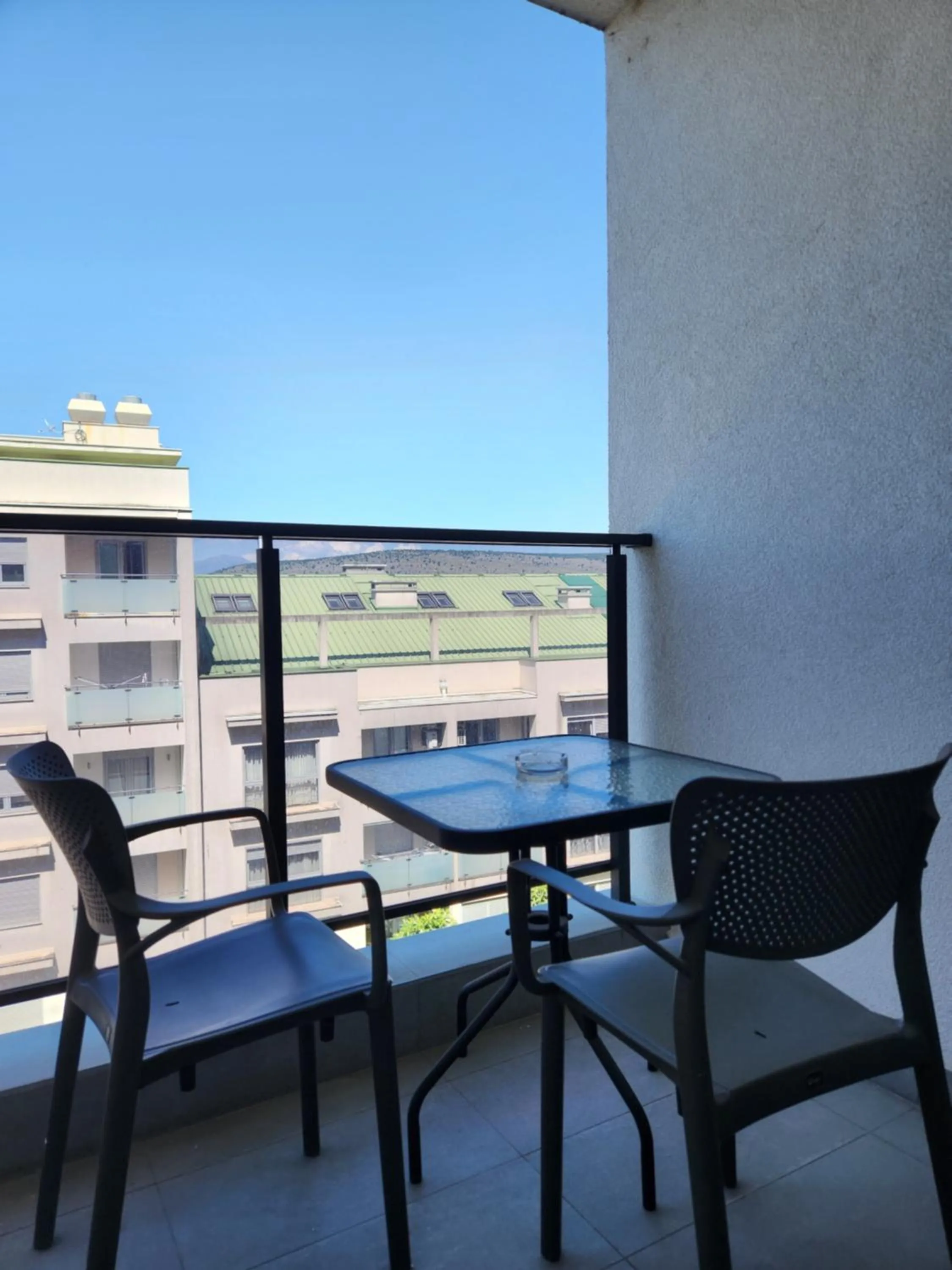 Balcony/Terrace in Green Apartments Podgorica With Garage